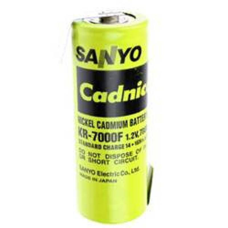 Furukawa KR-7000F Cadnica F Size Einzelzelle mit Lötfahne