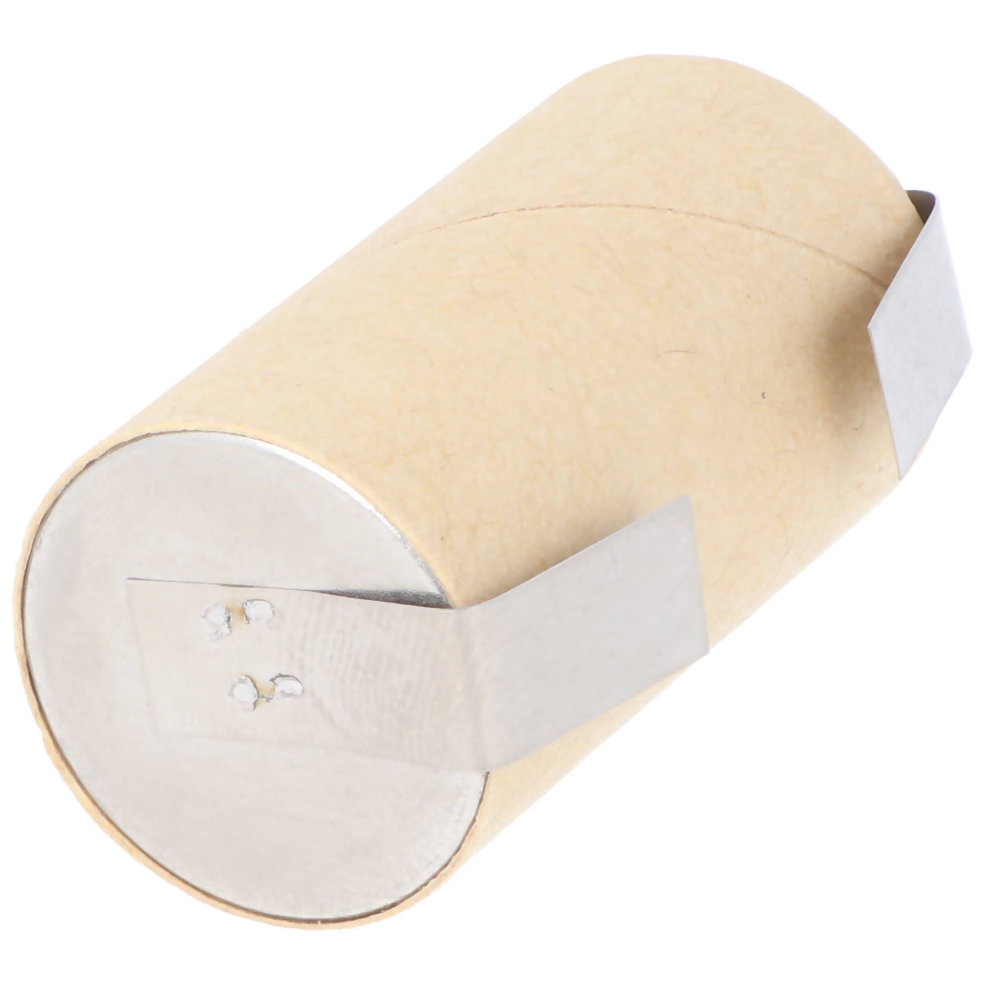 AccuCell Sub-C 2000 NiMH Akku mit Lötfahne in U-Form