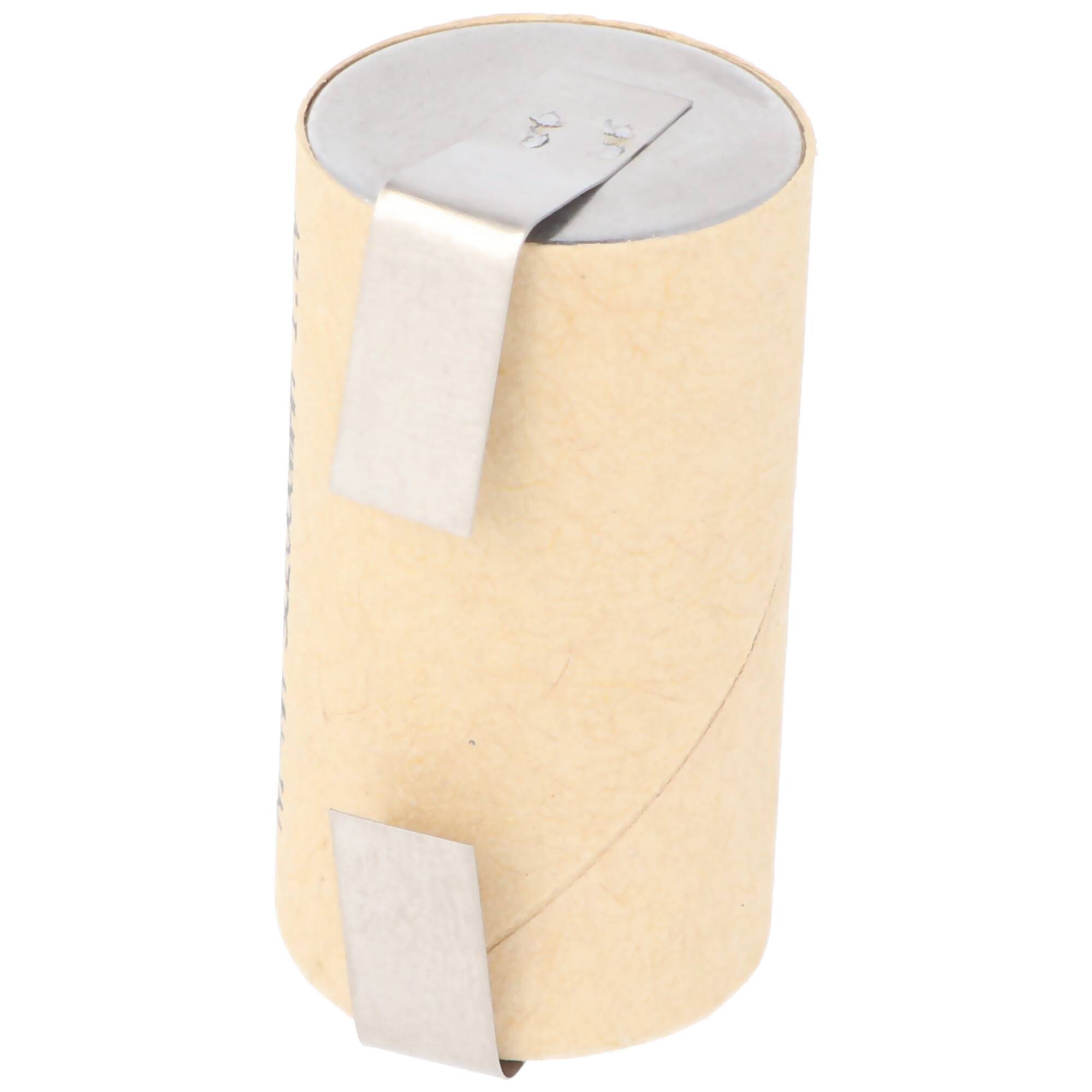 AccuCell Sub-C 2000 NiMH Akku mit Lötfahne in U-Form