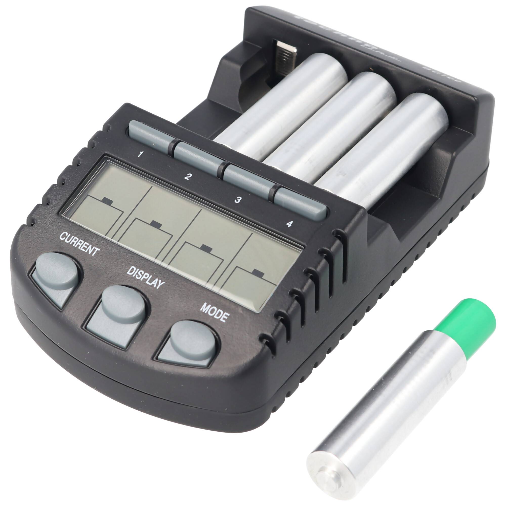 Lady LR1 Size N NiMH Akku, Ladeadapter und LCD Ladegerät 200mAh Ladestrom