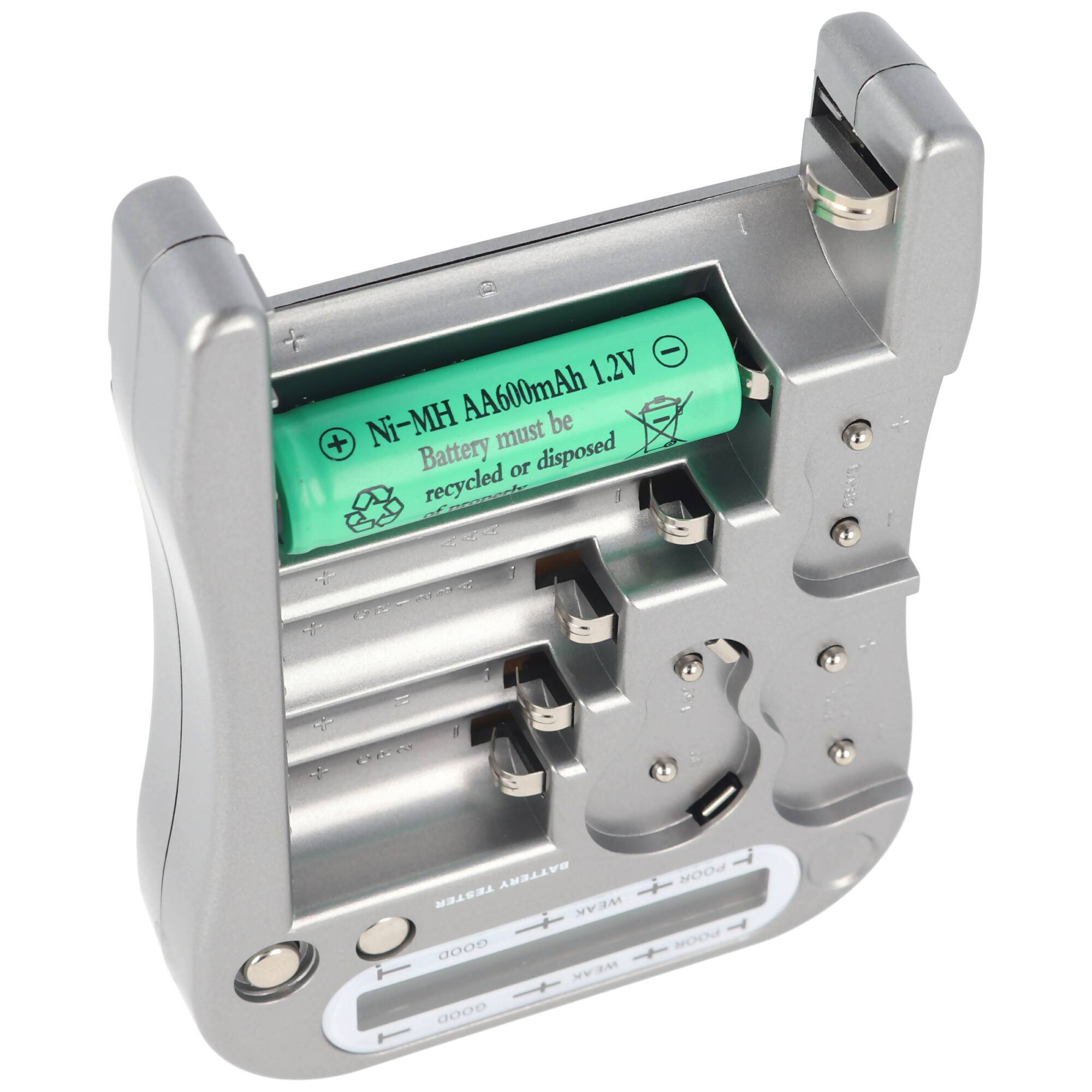 Universal Akku- und Batterie Tester mit LCD-Display