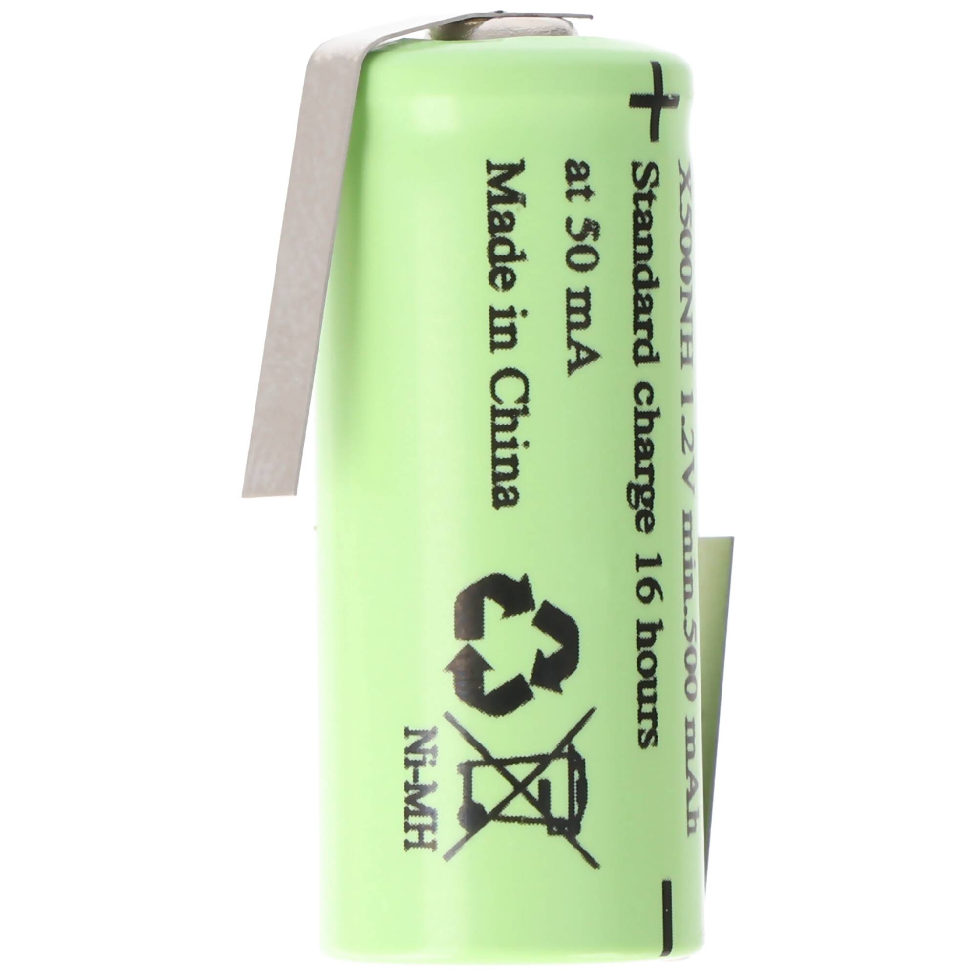 GP Lady Akku GP 50NH, LR1, Size N NiMH Akku 500mAh mit Lötfahne in Z-Form