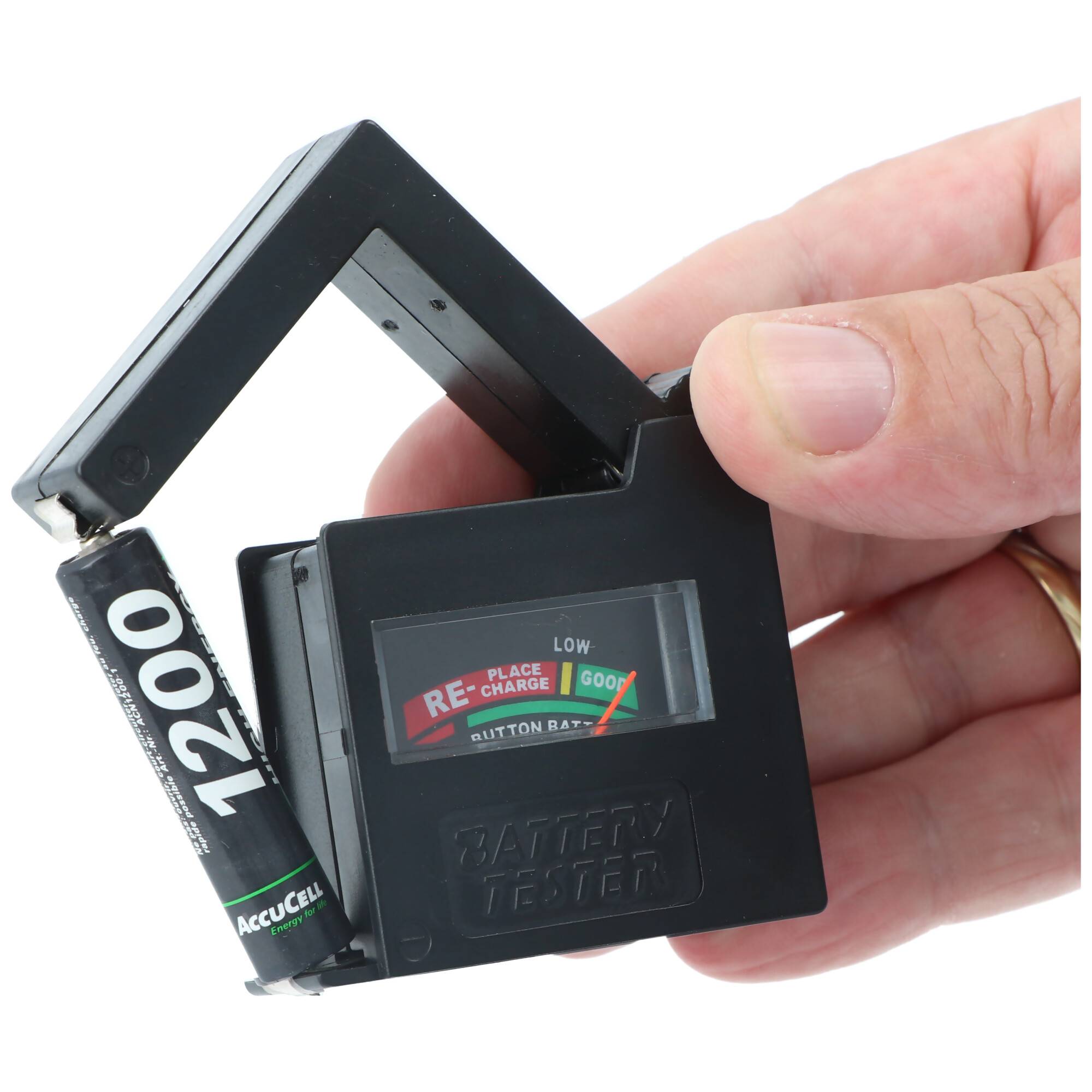 Universal Batterietester EnergyTest im Taschenformat