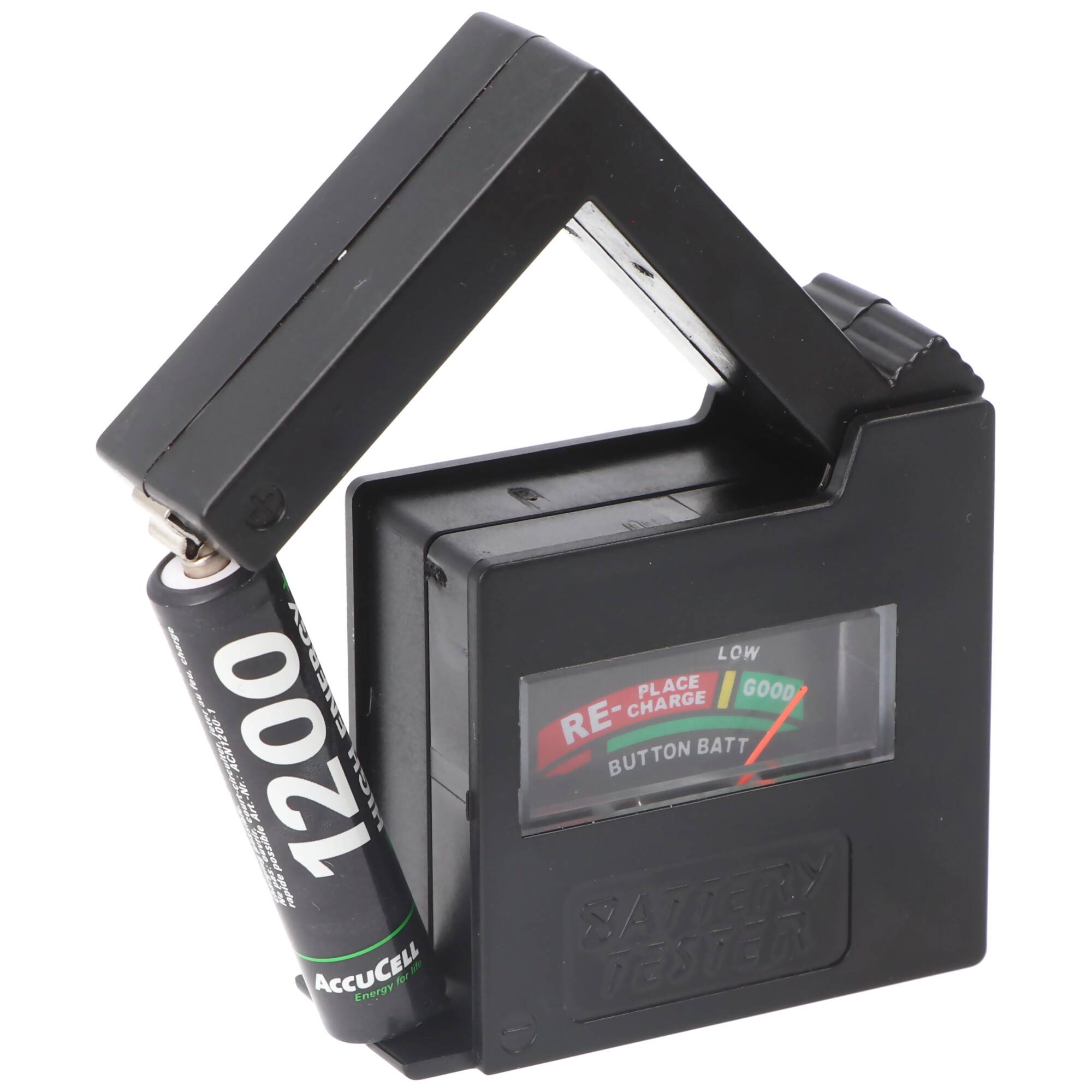 Universal Batterietester EnergyTest im Taschenformat