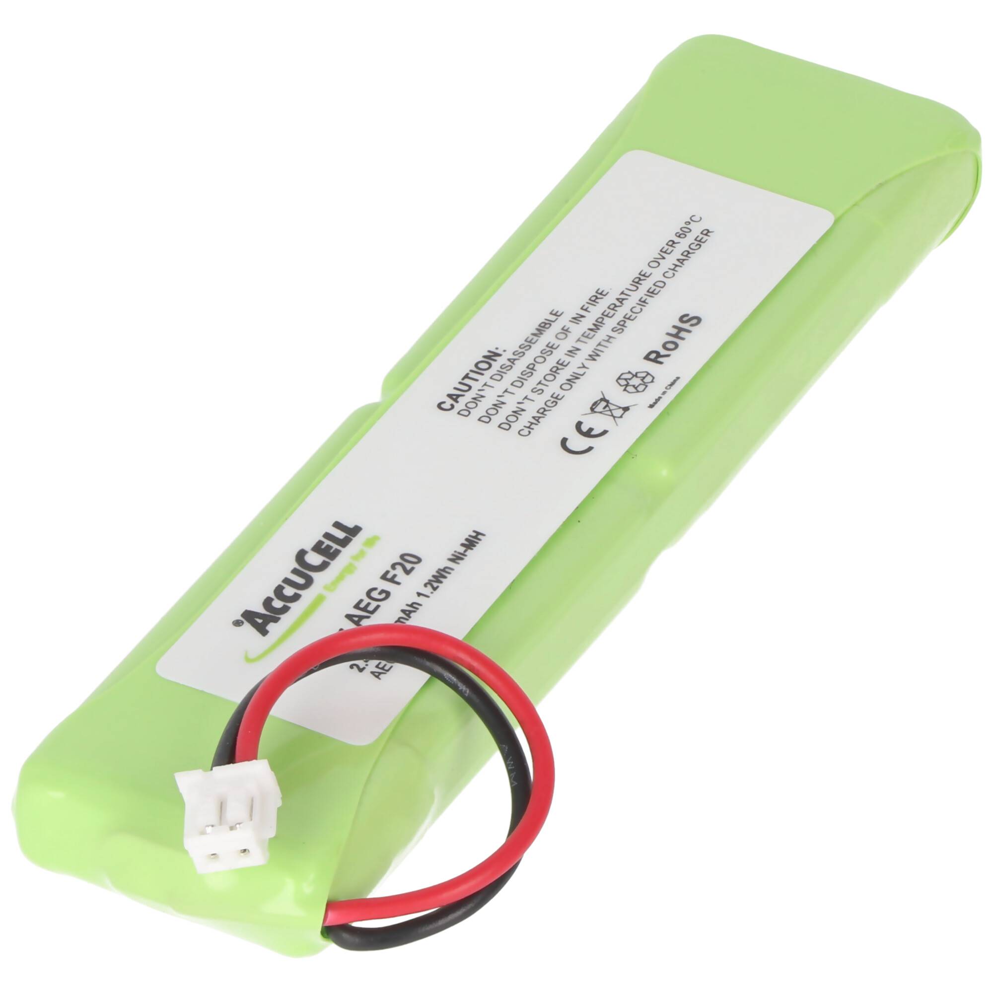 Akku passend für Philips Monolith M9951B/01 2,4 Volt Akkupack für Monolith M9951B/01, fertiger Akkupack mit Kabel und St