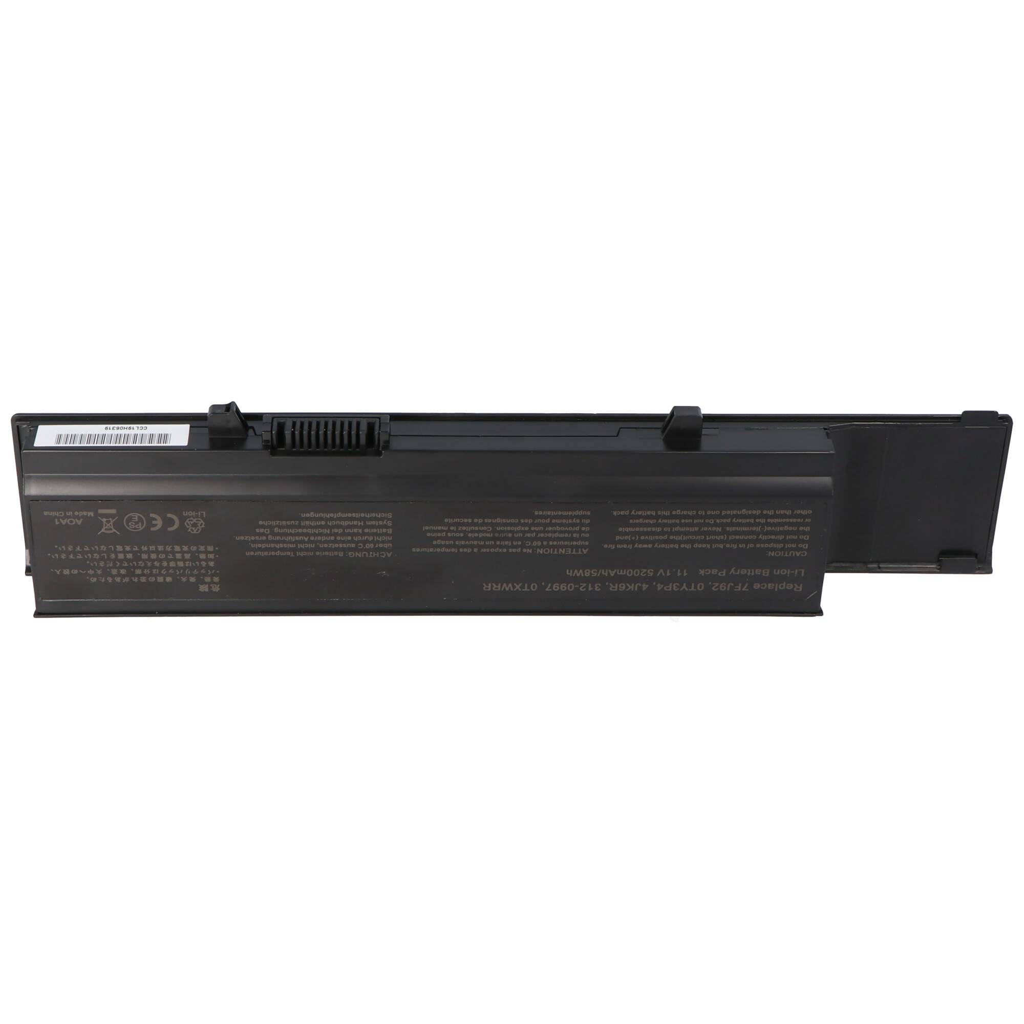 Akku passend für Dell Vostro 3400 Dell Typ 7FJ92 Nachbau Akku 4400mAh (nicht original)