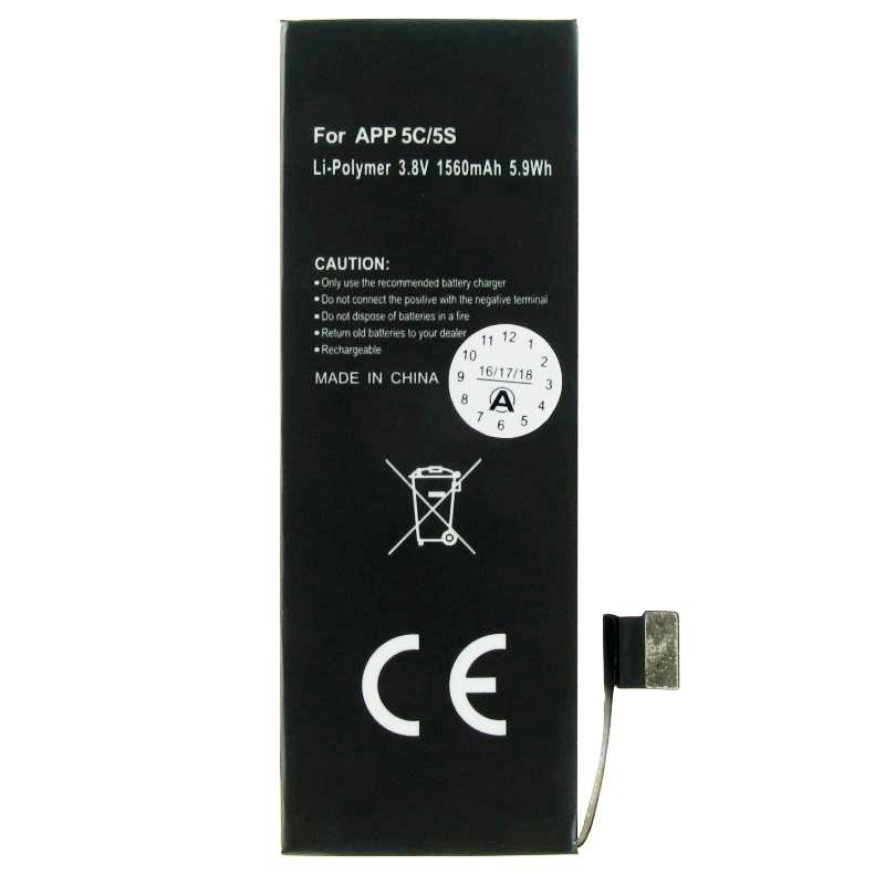 Akku passend für Apple iPhone 5C Li-Polymer 616-0667 Akku, 616-0720 Akku mit Werkzeug