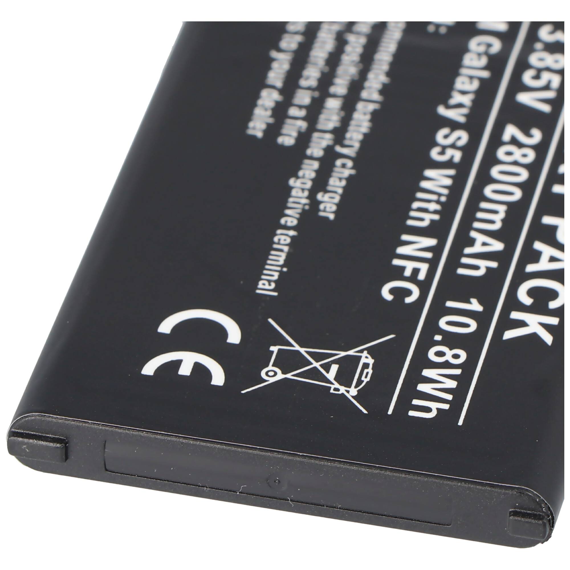 Samsung Galaxy S5 Akku als Nachbauaku von AccuCell mit 2800mAh mit NFC