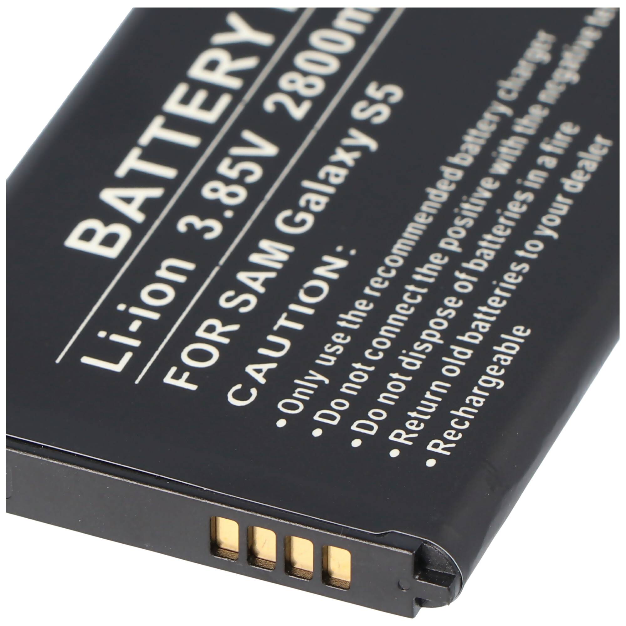 Samsung Galaxy S5 Akku als Nachbauaku von AccuCell mit 2800mAh