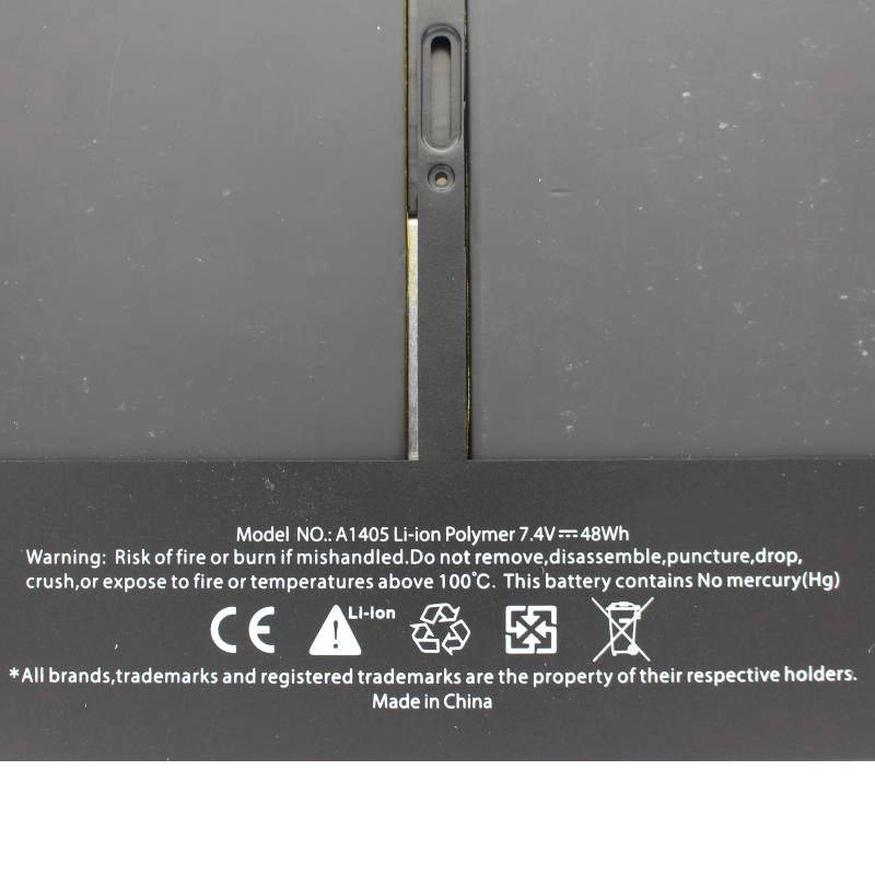 Akku passend für Apple MacBook Air 13" A1466, A1405, 661-6055