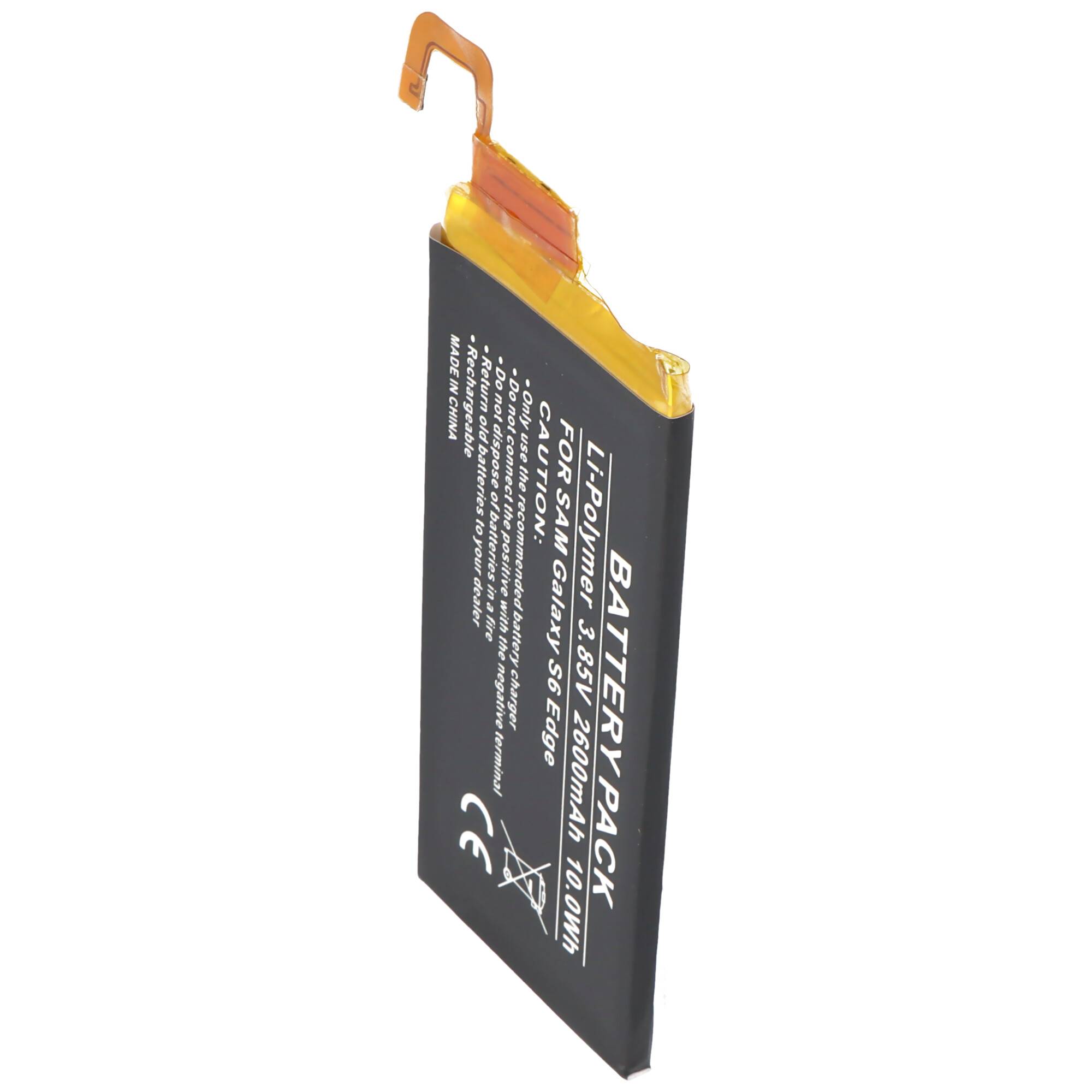 Akku passend für Samsung Galaxy S6 Edge EB-BG925ABE 2600mAh
