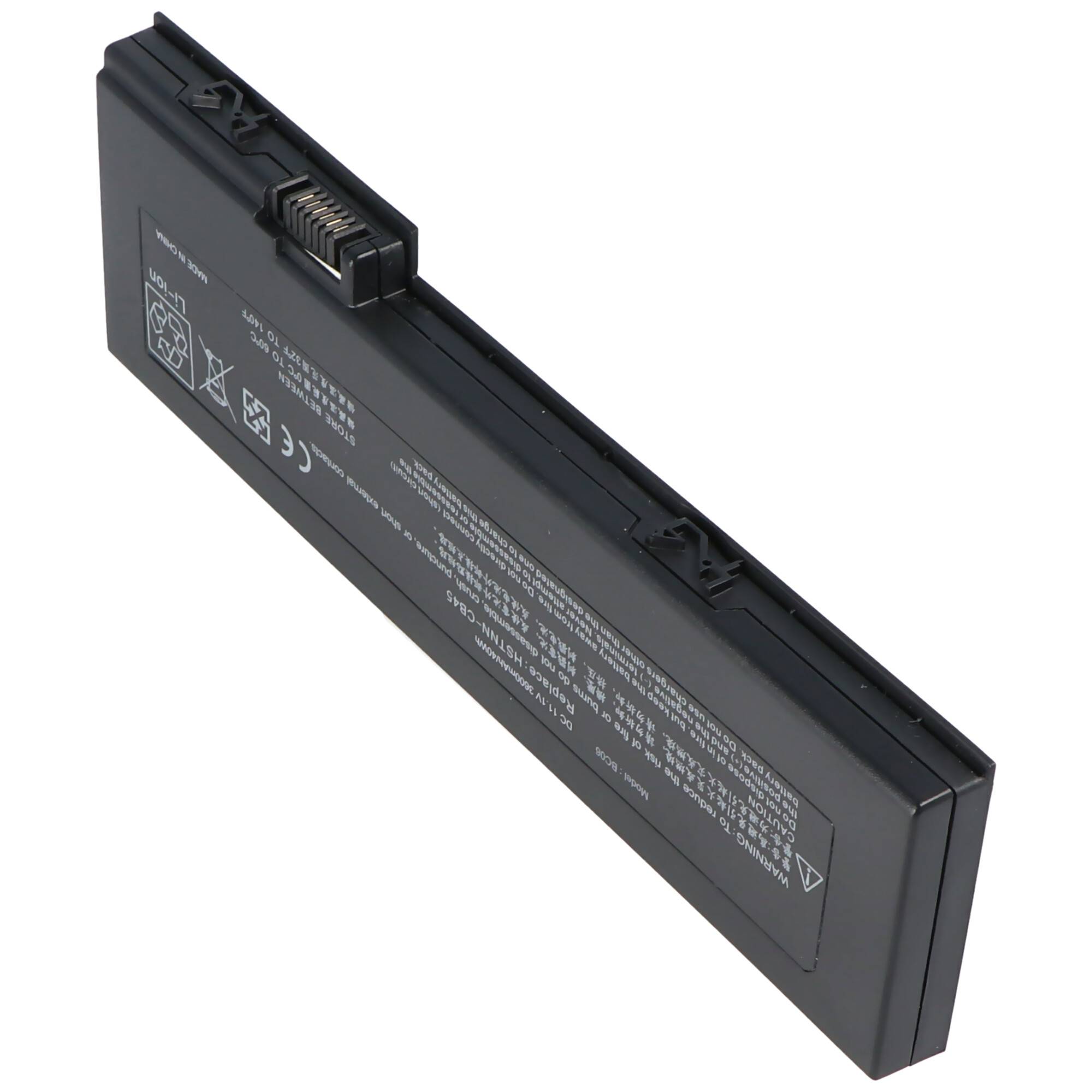 Akku passend für Compaq 2710p, Elitebook 2760P, HSTNN-OB45, HSTNN-XB4X, 11,1V 3600mAh