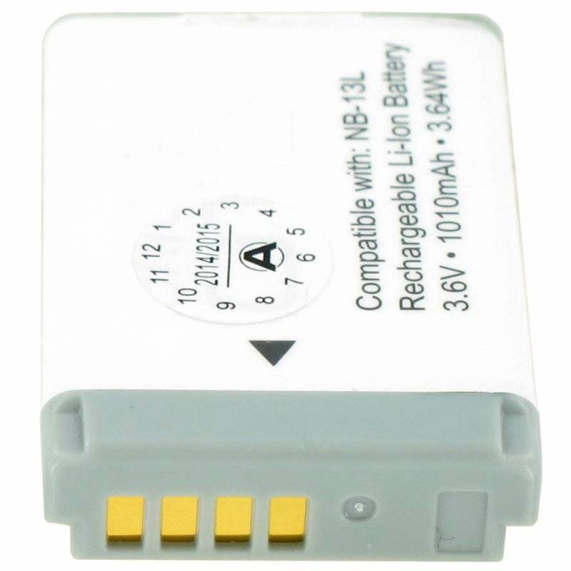 AccuCell Akku passend für den Canon NB-13L Akku Canon Powershot G7X