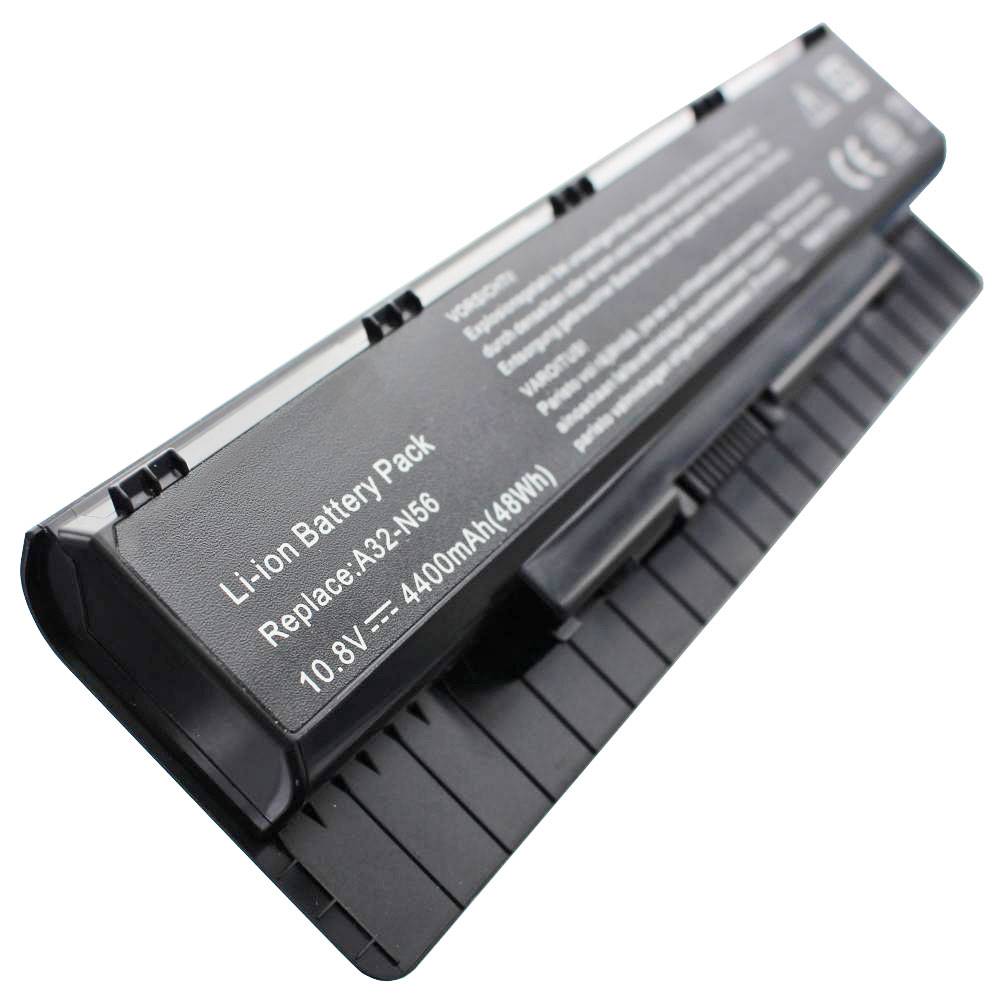 A31-N56, A32-N46, A32-N56, A33-N56 Ersatz-Akku für Asus B53A mit 10,8-11,1 Volt 4400mAh