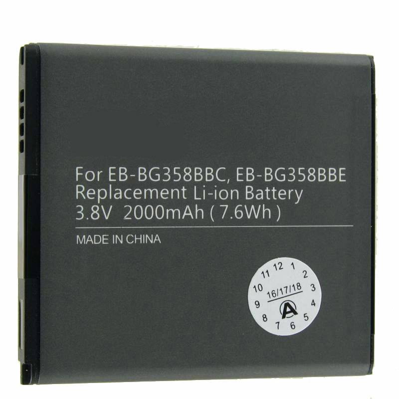 Akku passend für Samsung Galaxy Core Prime, SM-G360F, EB-BG358BB 1800mAh