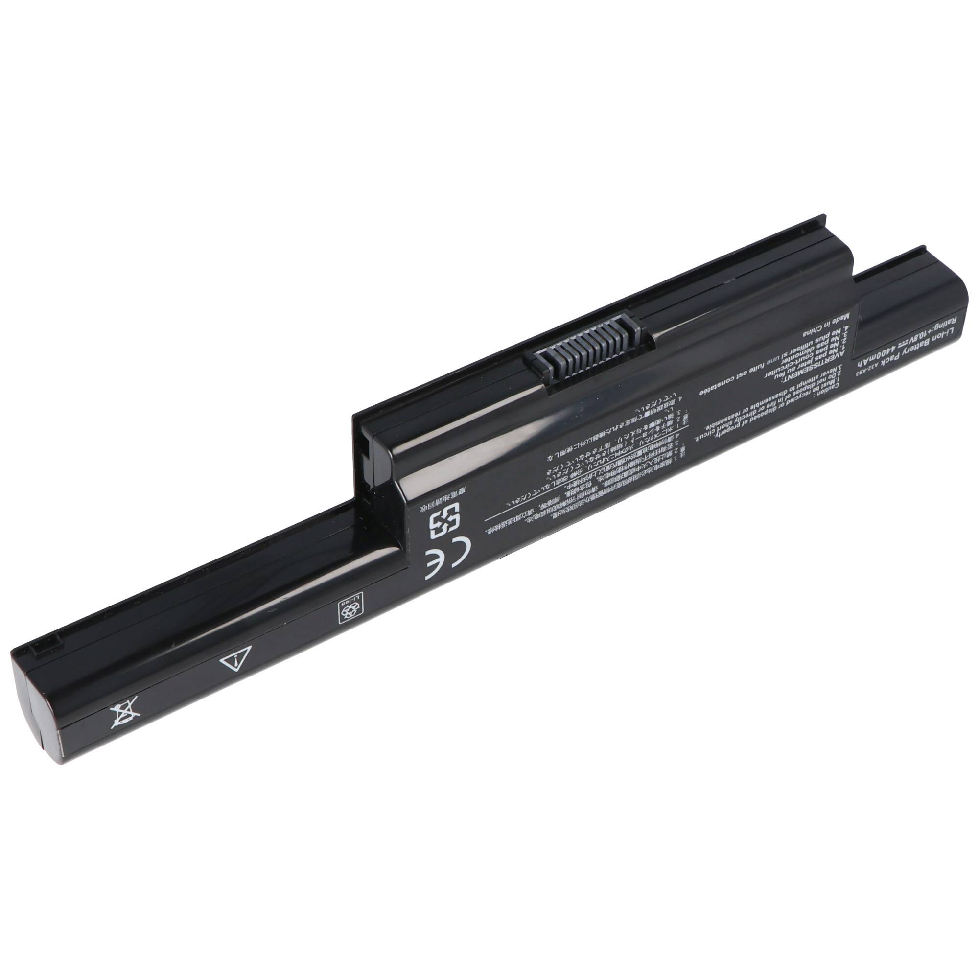 Akku passend für Asus A42-K93, Asus A41-K93 11,1 Volt 4400mAh