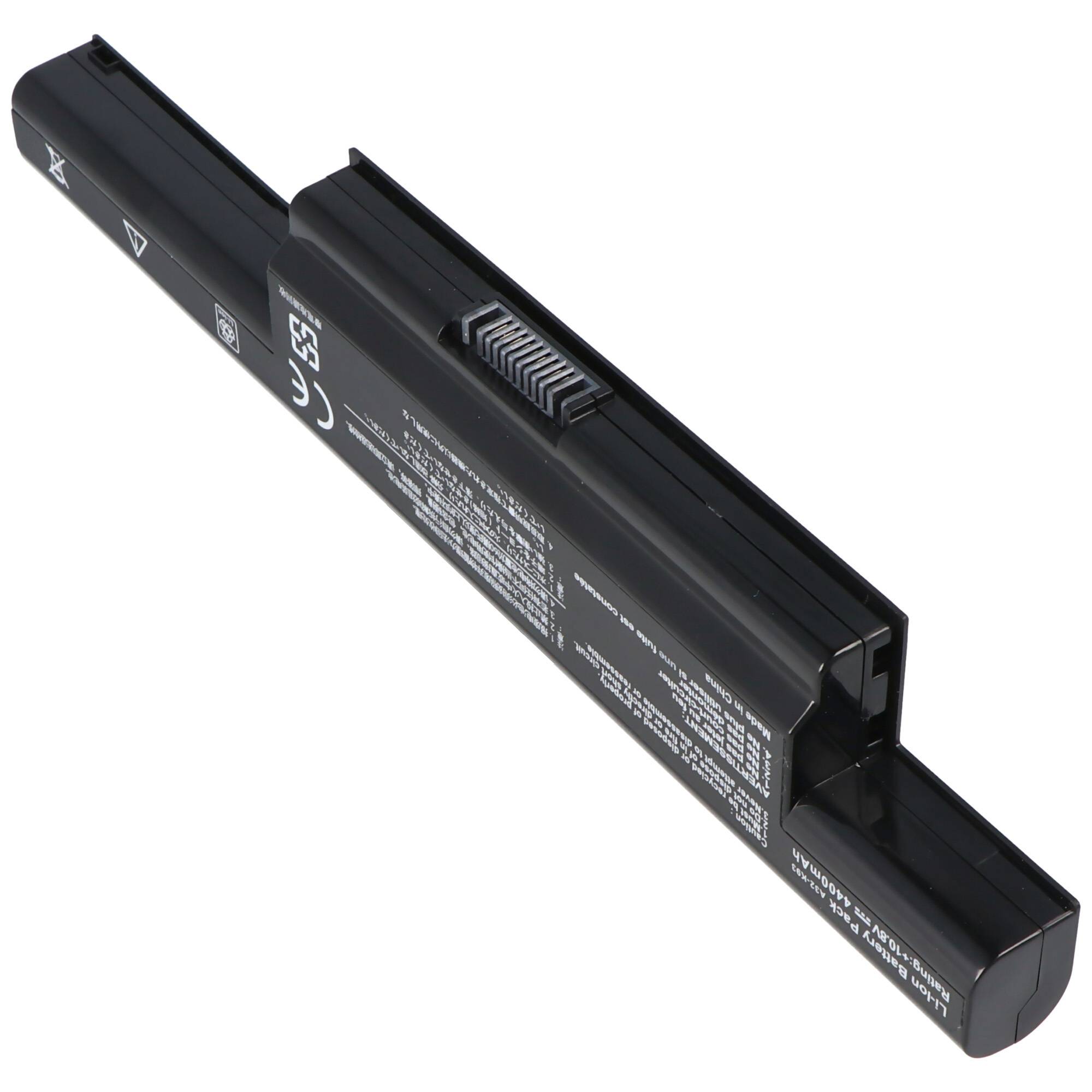 Akku passend für Asus A42-K93, Asus A41-K93 11,1 Volt 4400mAh