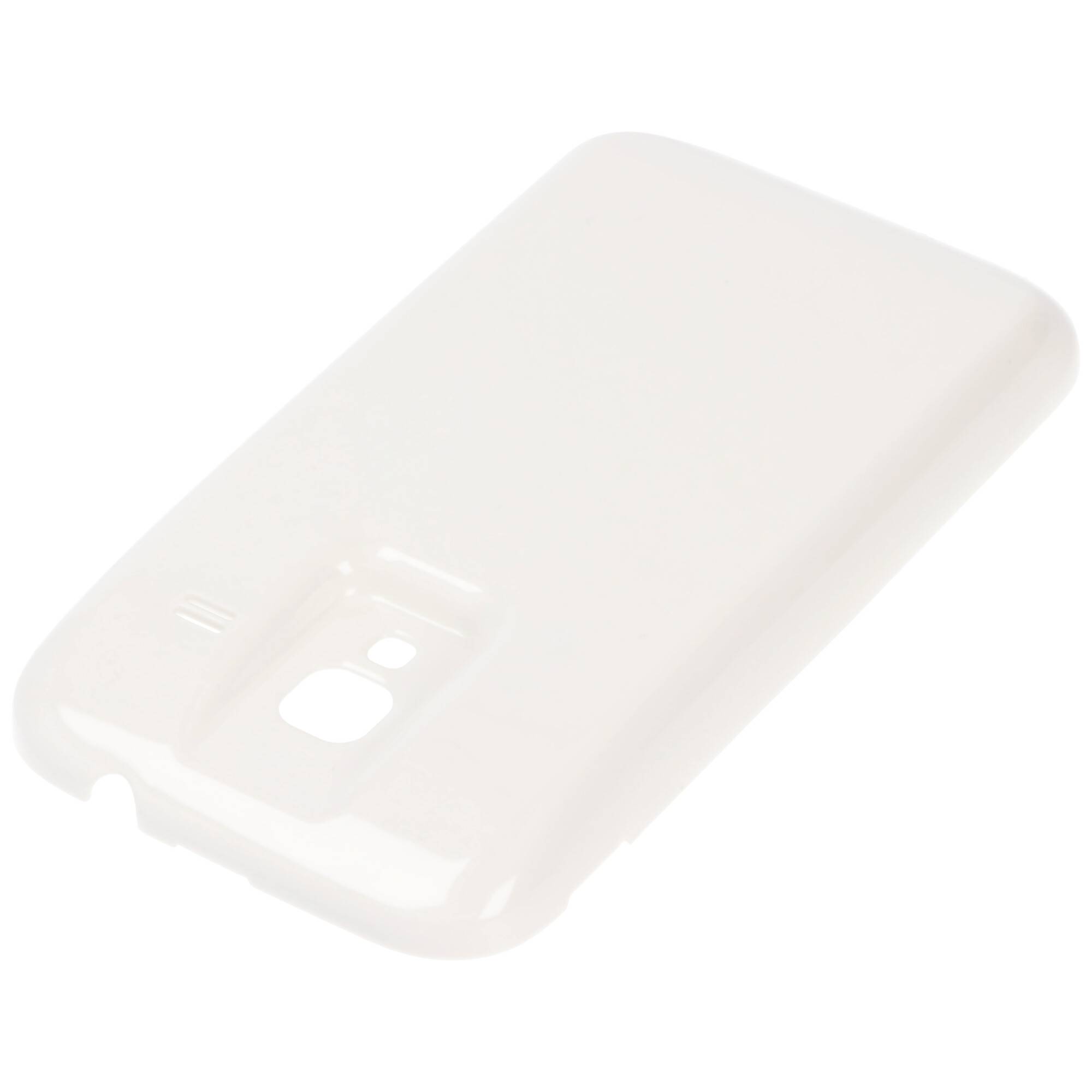 Akku nur passend für den Samsung Galaxy ACE 2, Samsung GT-I8160 Akku 3000mah mit Zusatzdeckel in weiß und dunkelblau