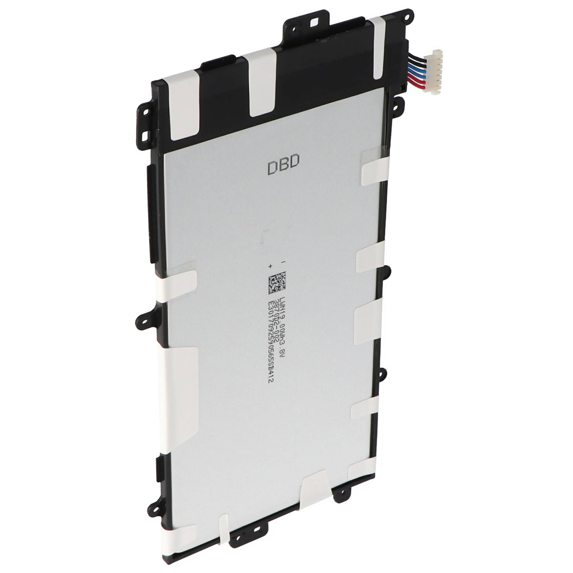 Akku passend für Samsung Galaxy Note 8.0 GT-N5100, Samsung GT-N5110 3,75 Volt 4600mAh