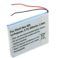 Akku passend für Falk Neo 520, Neo 520LMU Akku SR404255 Akku passend für Falk Neo 520, Neo 520LMU Akku SR404255