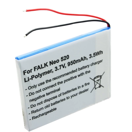Akku passend für Falk Neo 520, Neo 520LMU Akku SR404255 Akku passend für Falk Neo 520, Neo 520LMU Akku SR404255