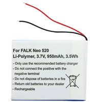 Akku passend für Falk Neo 520, Neo 520LMU Akku SR404255 Akku passend für Falk Neo 520, Neo 520LMU Akku SR404255