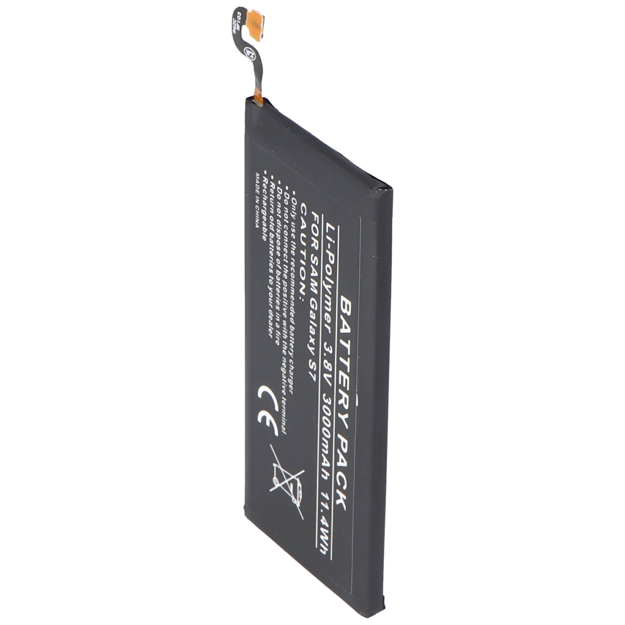 Akku passend für Samsung Galaxy S7, EB-BG930ABA, EB-BG930ABE 3000mAh