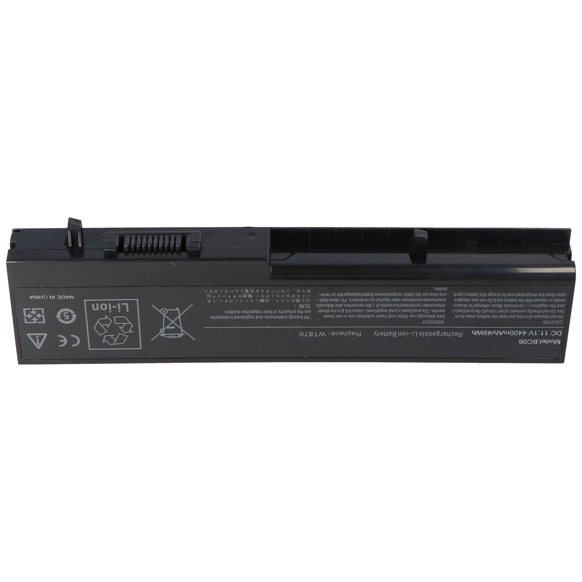 Akku passend für Dell Studio 1435 Series, Studio 1436 series, WT870 Akku