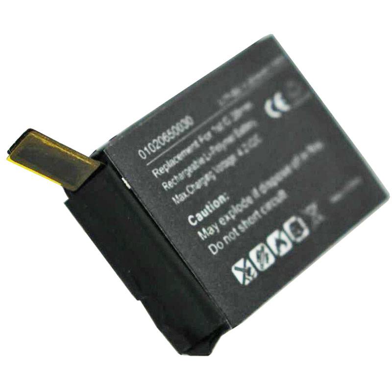 Akku passend für die Apple iWatch 38mm Li-Polymer Akku A1578, A1553, iWatch 1st G 38mm, 3,8 Volt 203mAh mit 0,8Wh