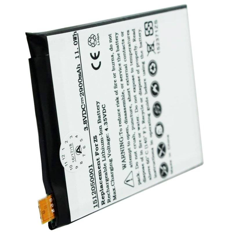 Akku passend für den Sony Xperia Z5 Akku LIS1593ERPC, 3,8 Volt mit 2900mAh