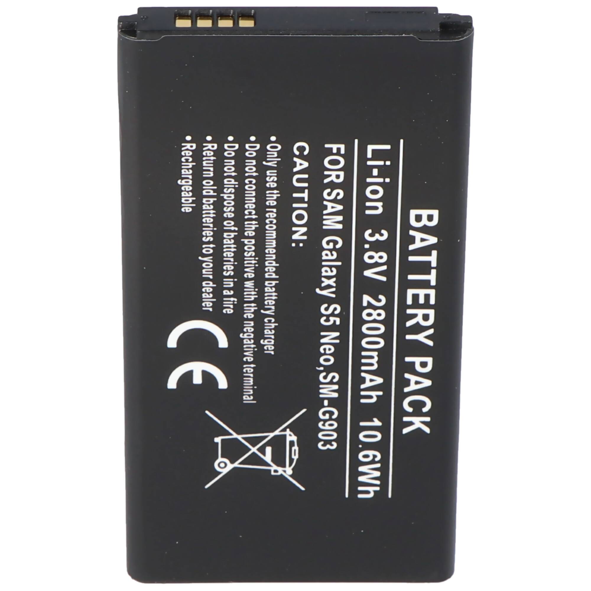 Akku passend für den Galaxy S5 Neo Akku EB-BG903BBA, EB-BG903BBE