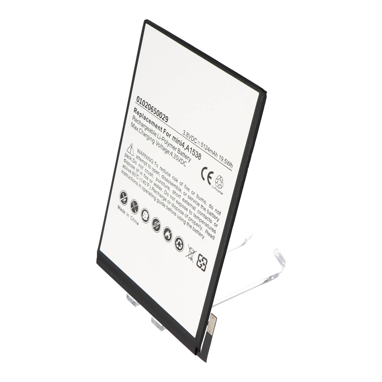 Akku passend für Apple iPad mini 4 Akku A1538, A1550, 020-00297