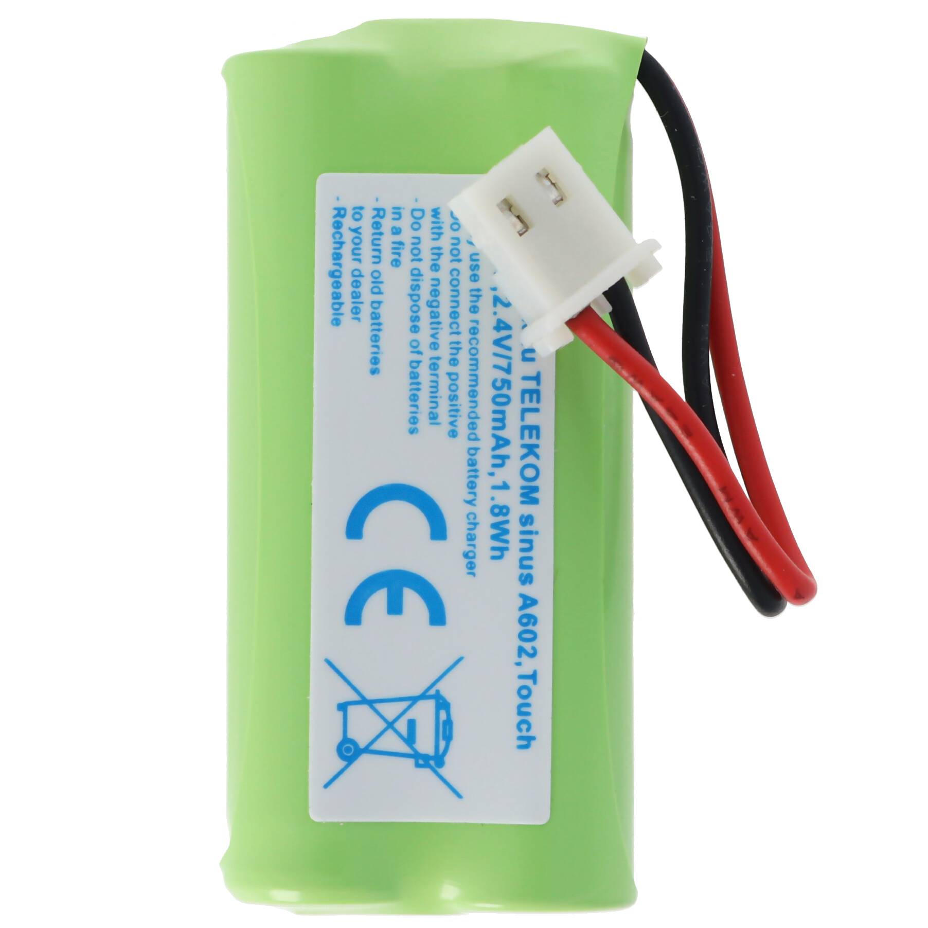 AccuCell Akku passend für Telekom Sinus A602 Touch Telefon