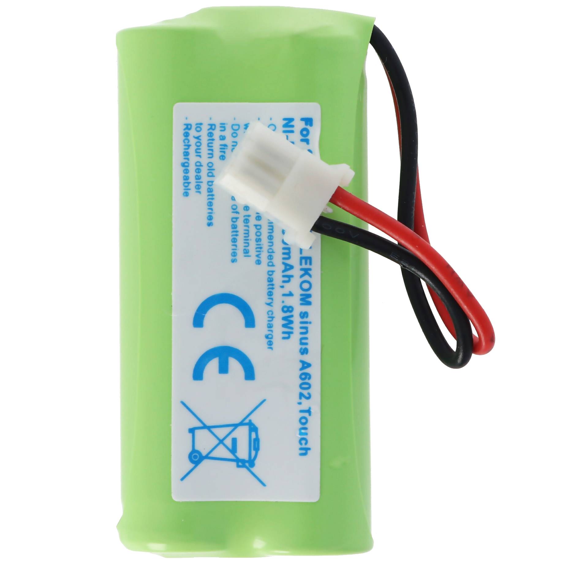 AccuCell Akku passend für Telekom Sinus A602 Touch Telefon