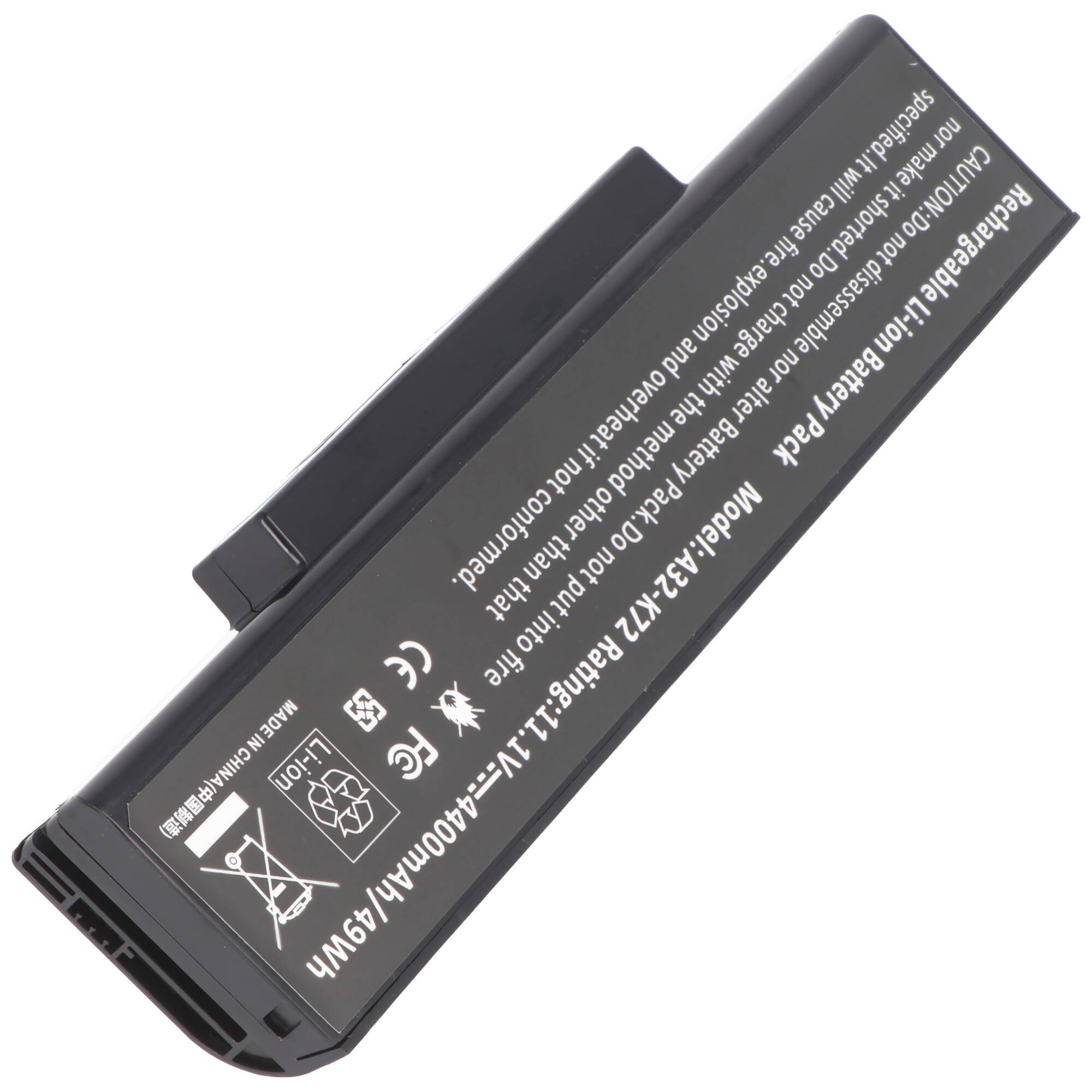 A32-K72, A32-N71 Nachbau Akku von in verschiedenen Kapazitäten erhältlich 4400mAh