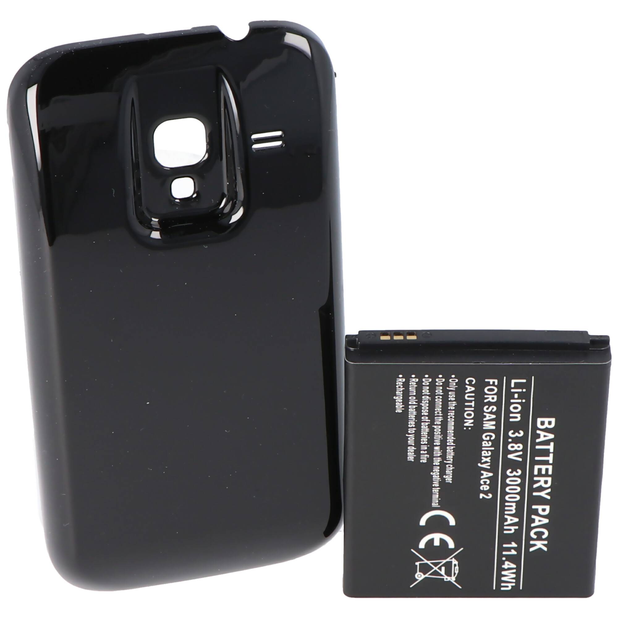 Samsung Galaxy Ace 2, Samsung GT-I8160, Samsung GT-I8160P Nachbau Akku von AccuCell