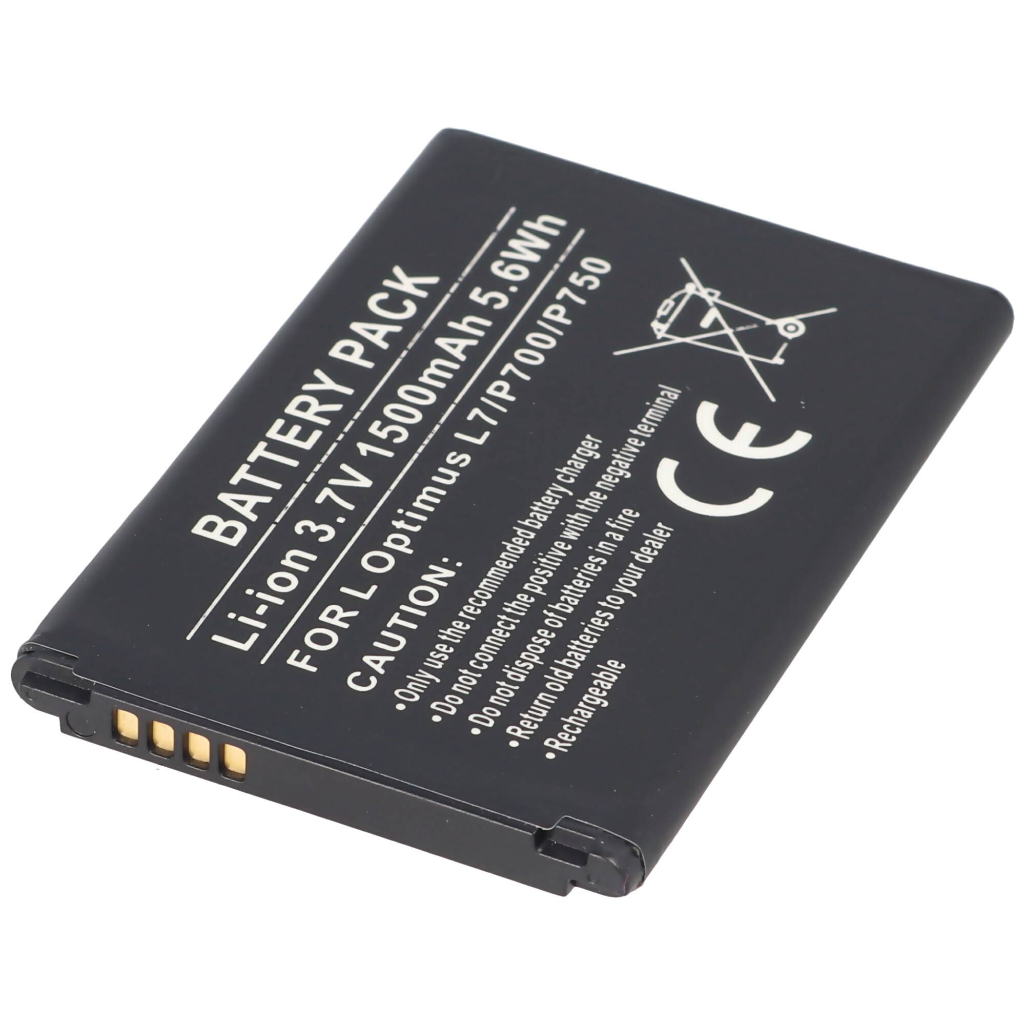 AccuCell Akku passend für LG Optimus L7, Optimus P700, BL-44JH