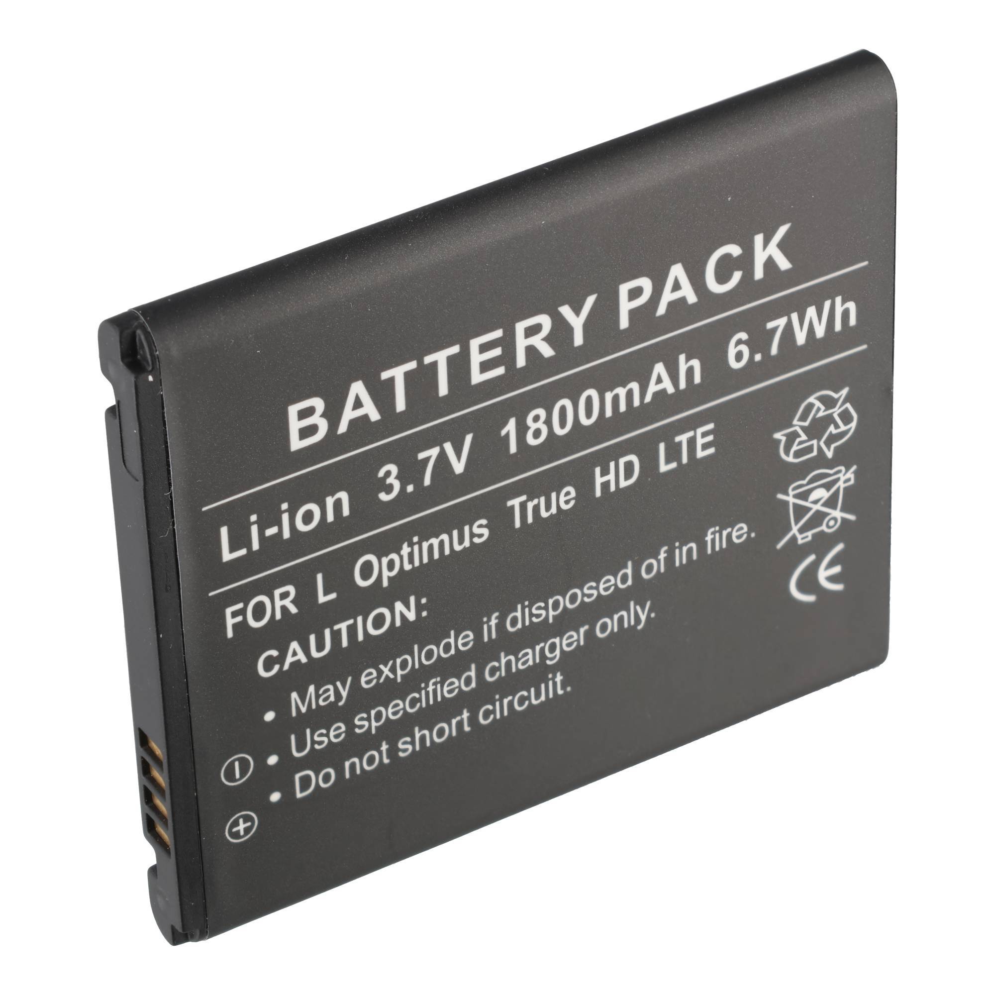 Schwarzes Lithium-Ionen-Akkupack mit der Bezeichnung „BATTERY PACK