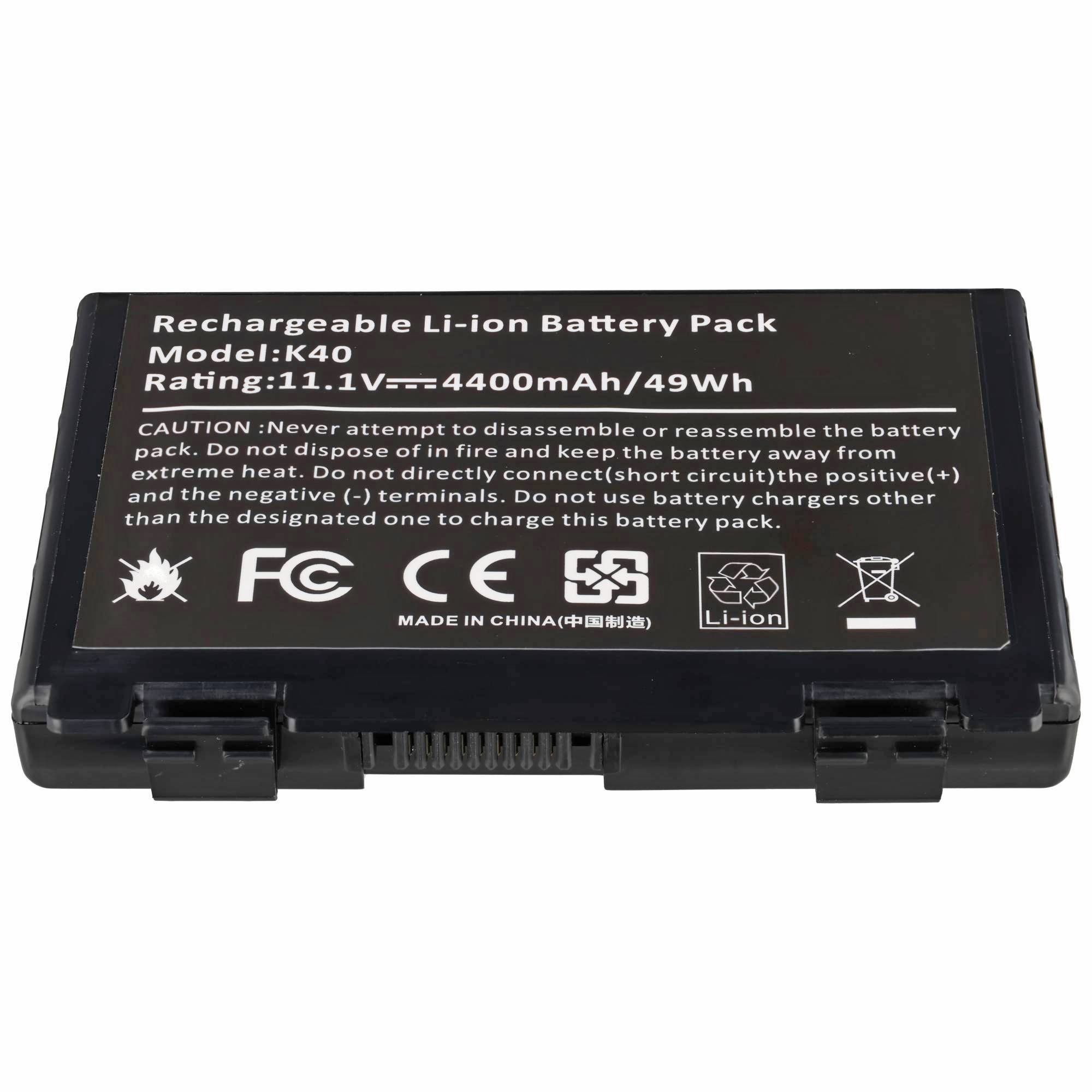 ASUS A32-F82, F52, K50, K40, F82 als Nachbau Akku , 11,1V mit 4400mAh