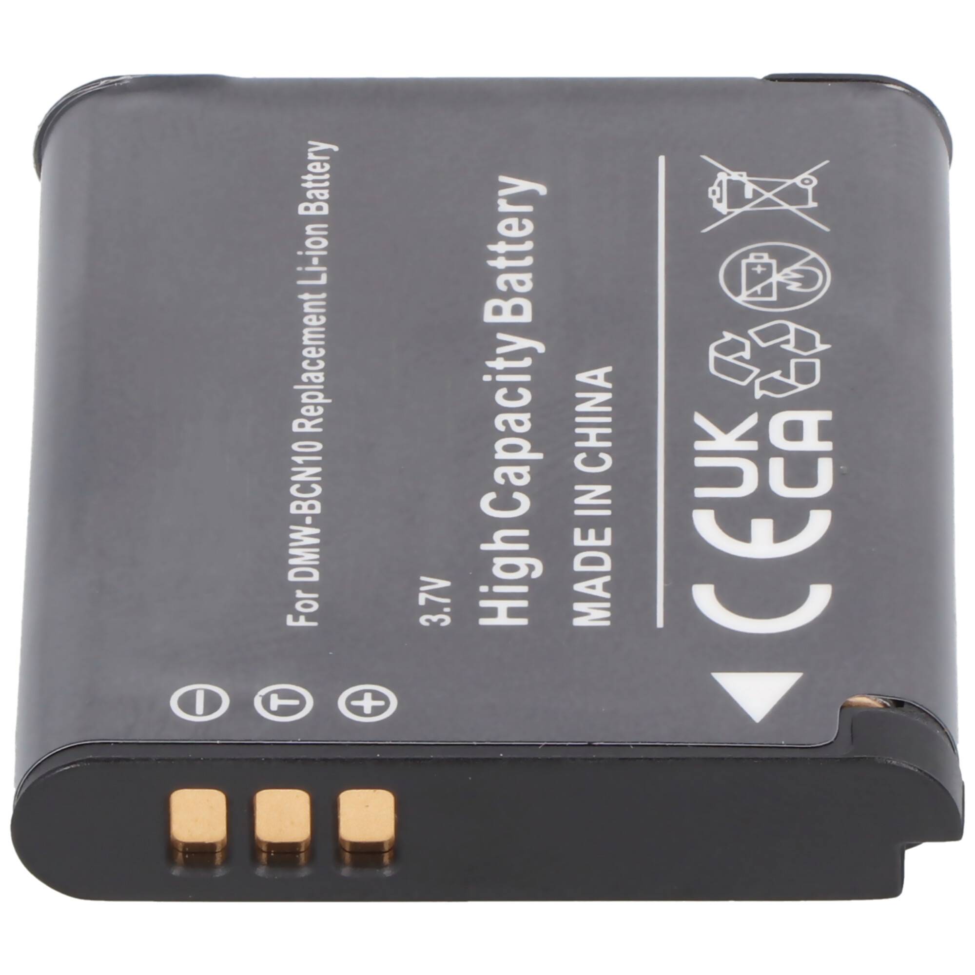 DMW-BCN10, DMW-BCN10E, DMW-BCN10PP Ersatz-Akku von AccuCell