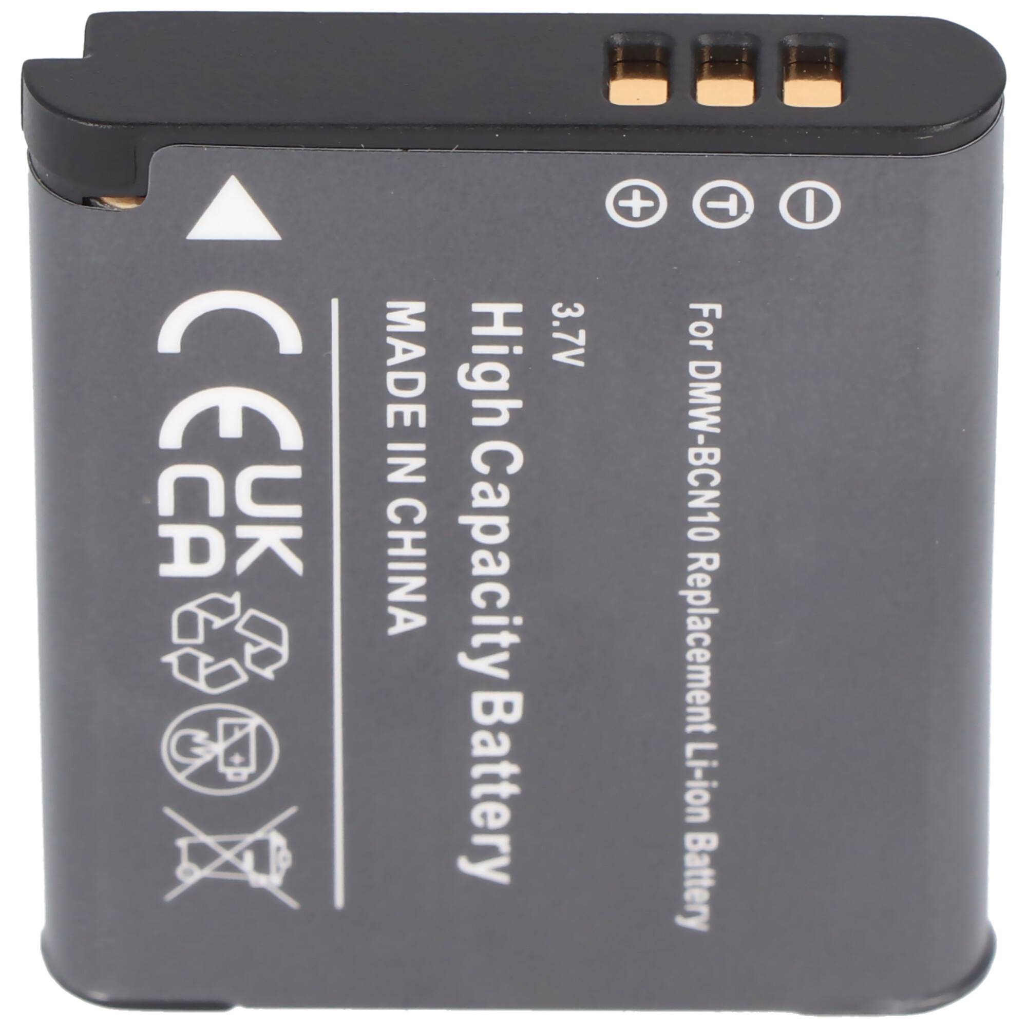 DMW-BCN10, DMW-BCN10E, DMW-BCN10PP Ersatz-Akku von AccuCell