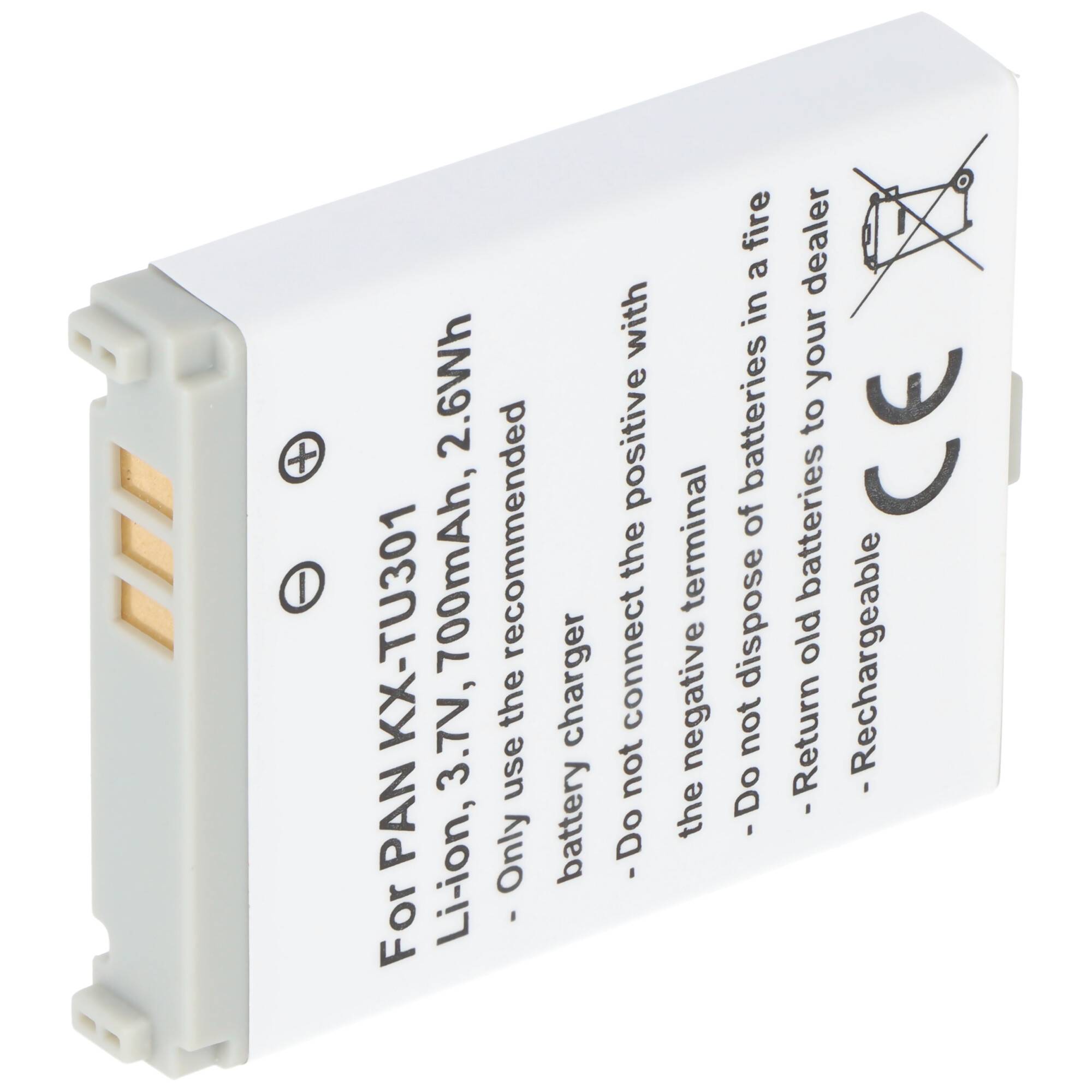 CGA-LB102, KX-TU301, KX-TU321, KX-TU325, KX-TU328 Nachbau Akku von AccuCell