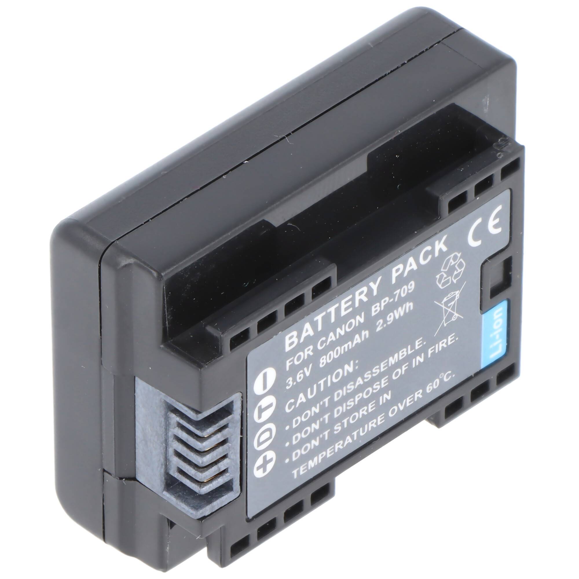 Canon BP-709 Nachbau Akku von AccuCell passend für Canon LEGRIA HF M52