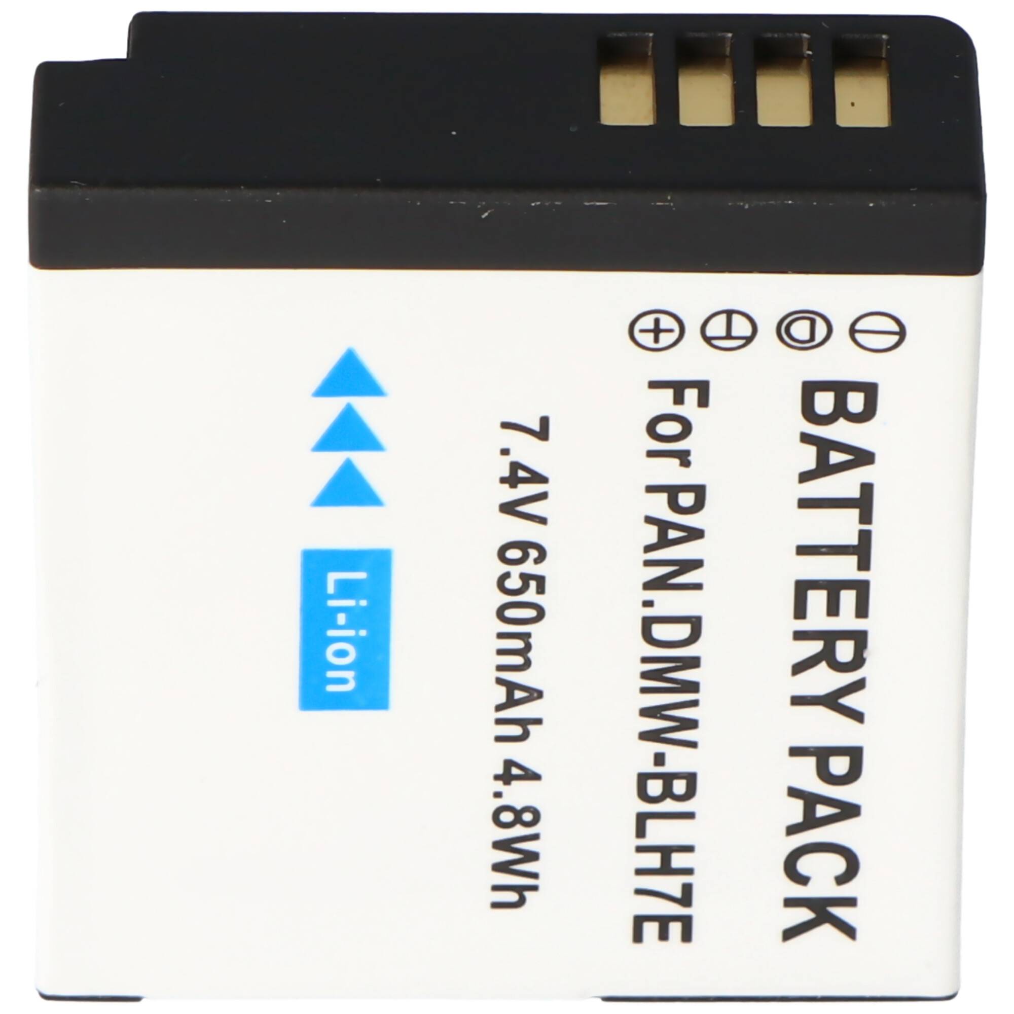 Panasonic DMW-BLH7 Akku als Nachbau Akku von AccuCell passend für Lumix DMC-GM1