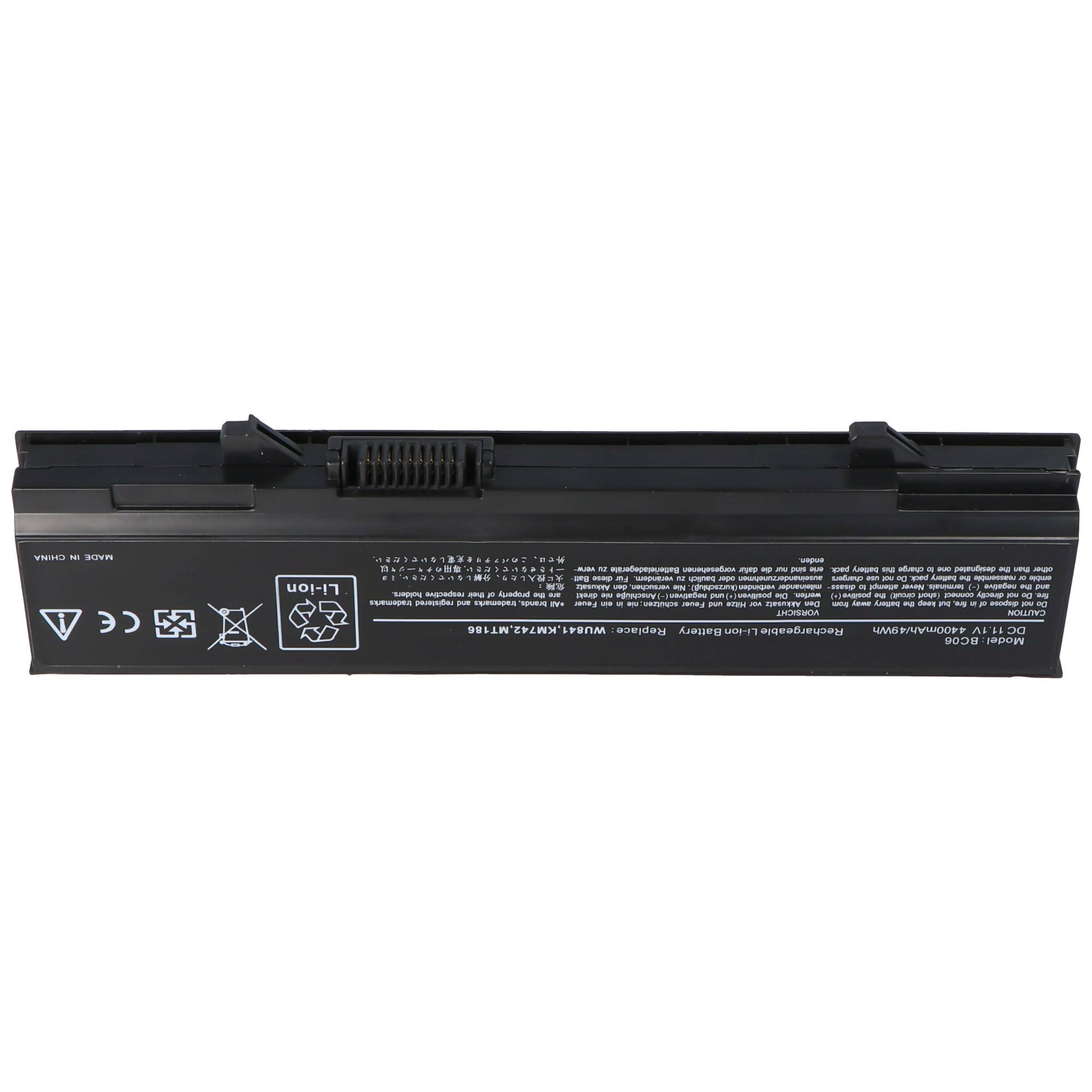 Akku passend für Dell KM742, Latitude E5400 Nachbau Akku mit 4400mAh