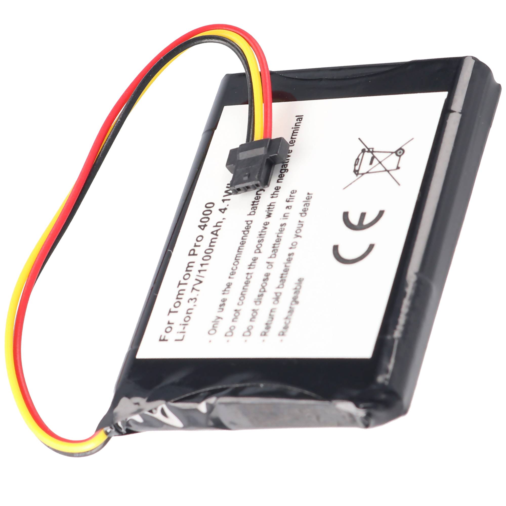 TOMTOM XXL, PRO 4000 Akku 1100mAh als Nachbau Akku von AccuCell