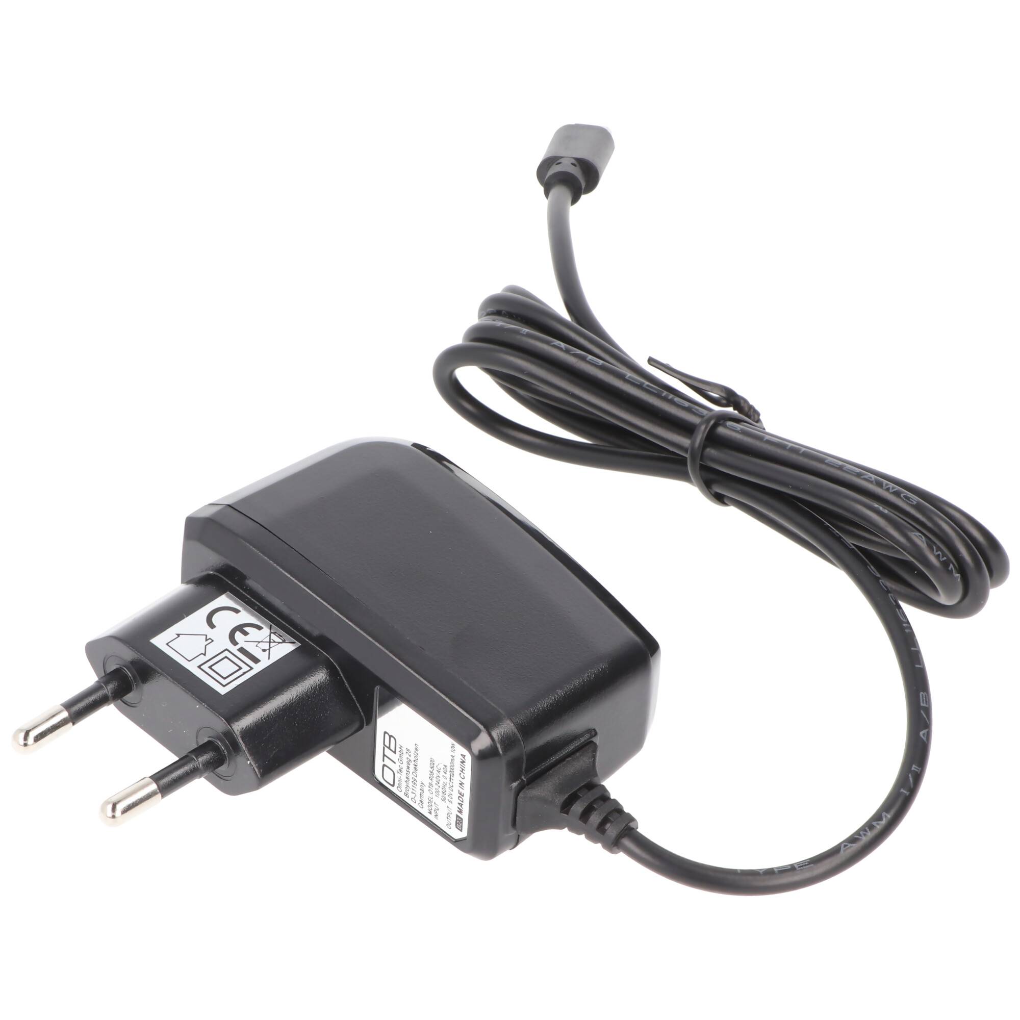 HTC Desire X kompatibles Schnellladegerät 2A mit Micro USB Stecker