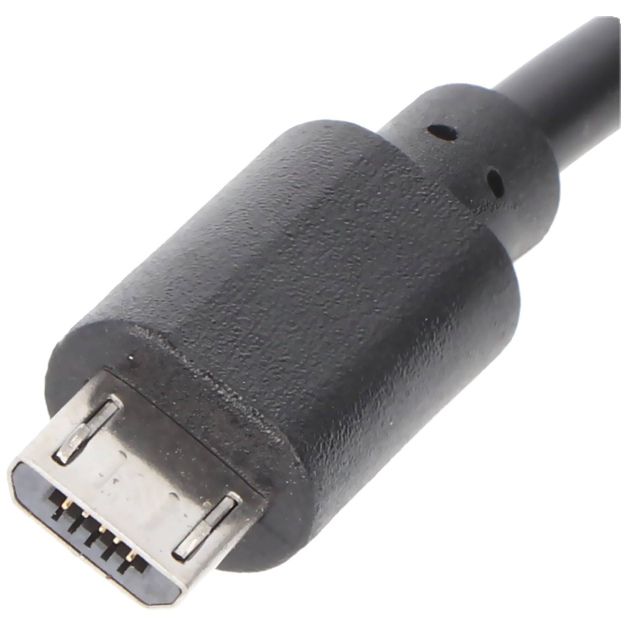 HTC Desire X kompatibles Schnellladegerät 2A mit Micro USB Stecker