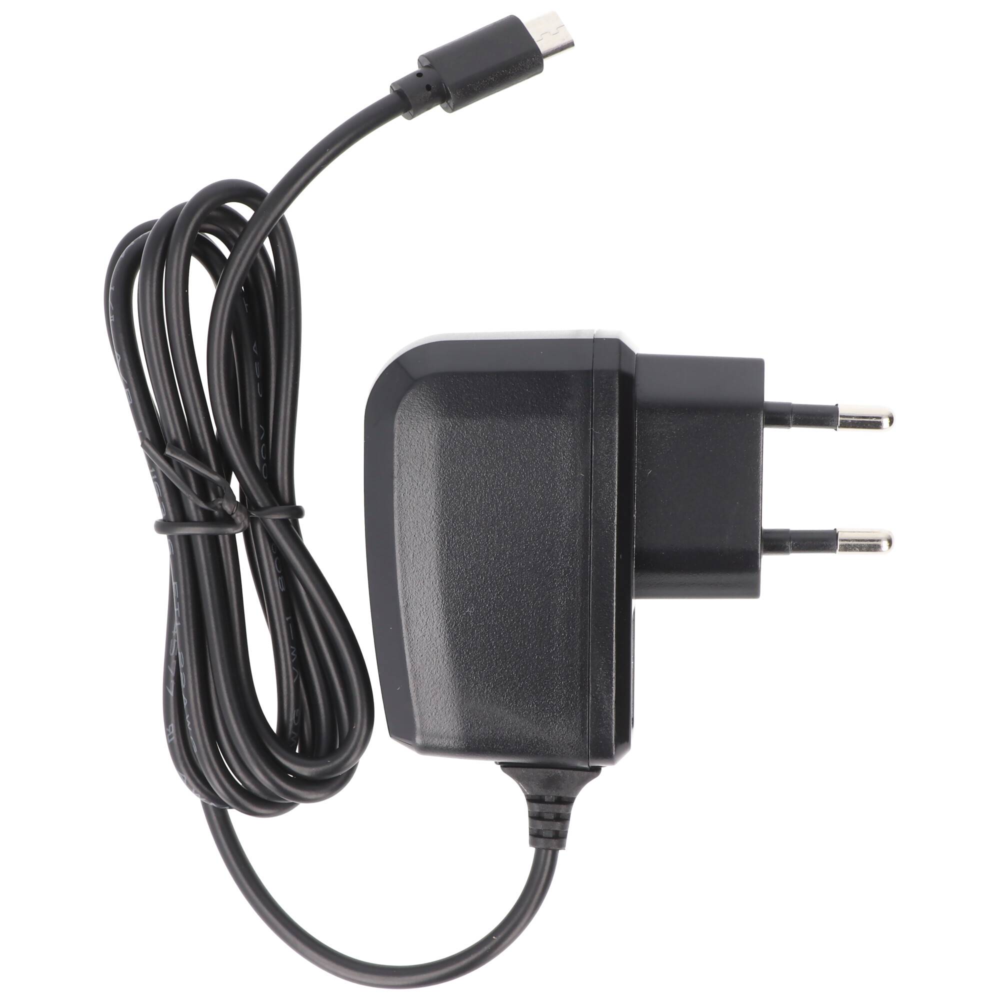 HTC Desire X kompatibles Schnellladegerät 2A mit Micro USB Stecker