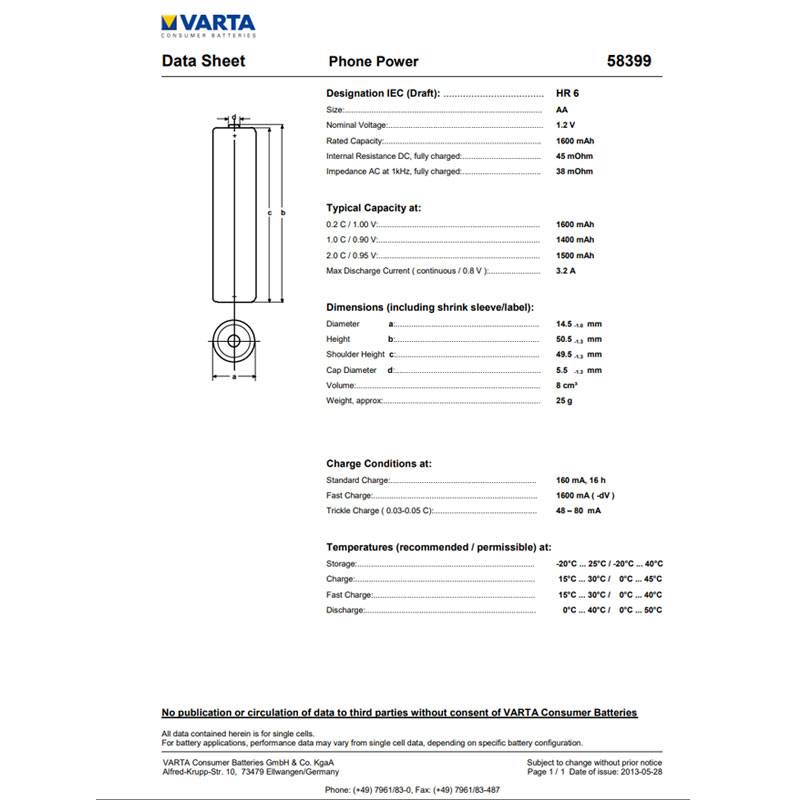 Akku passend für MBO CT1600, CT1650, CT1680, CT1800 NiMH Akku 1600mAh